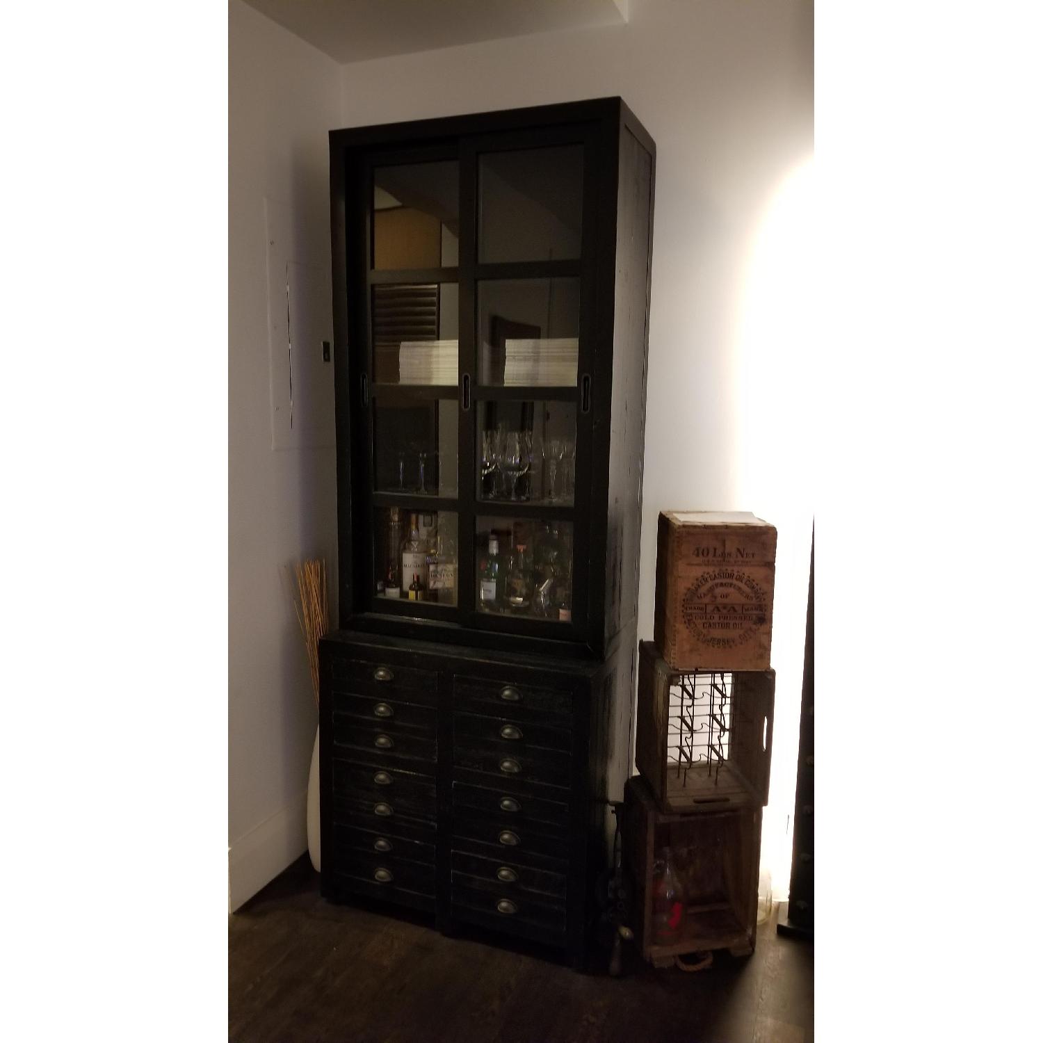 Restoration Hardware Printmaker's Hutch - image-1