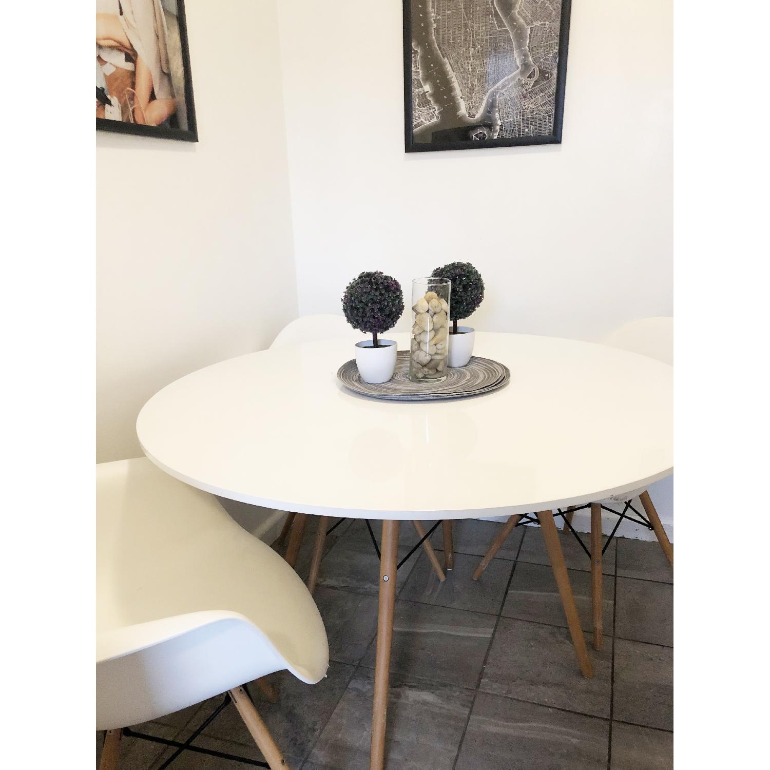 Structube Eiffel Dining Table w/ 3 Chairs - image-3