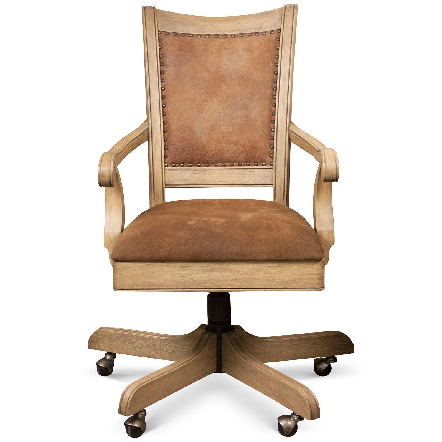 Macy's Sherborne Executive Desk & Chair - image-5