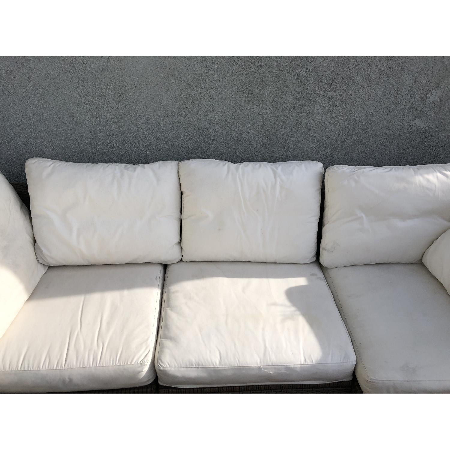 Ikea Arholma Outdoor Sectional Sofa w/ Cushions - image-1