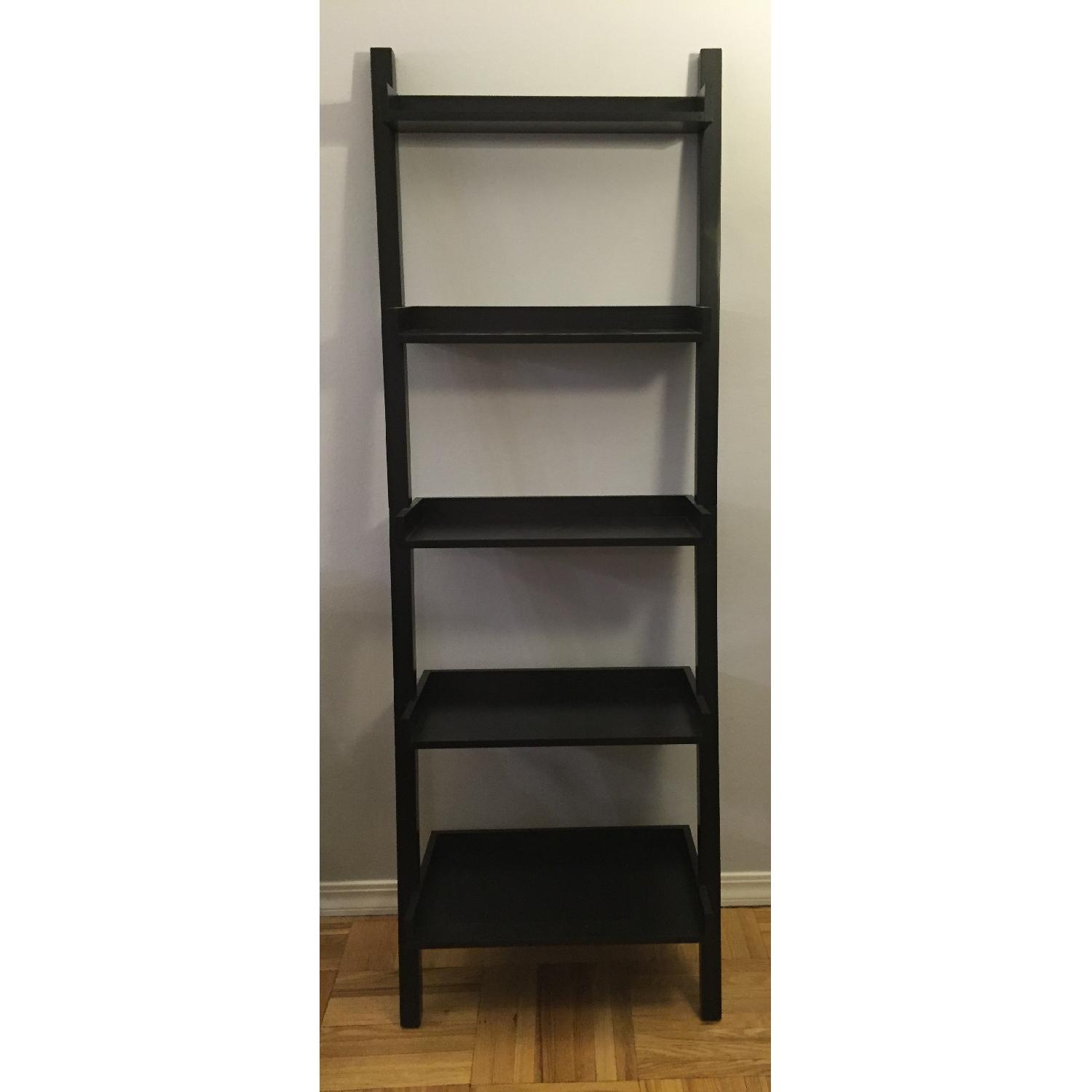 Container Store Java Linea Leaning Bookshelf - image-1