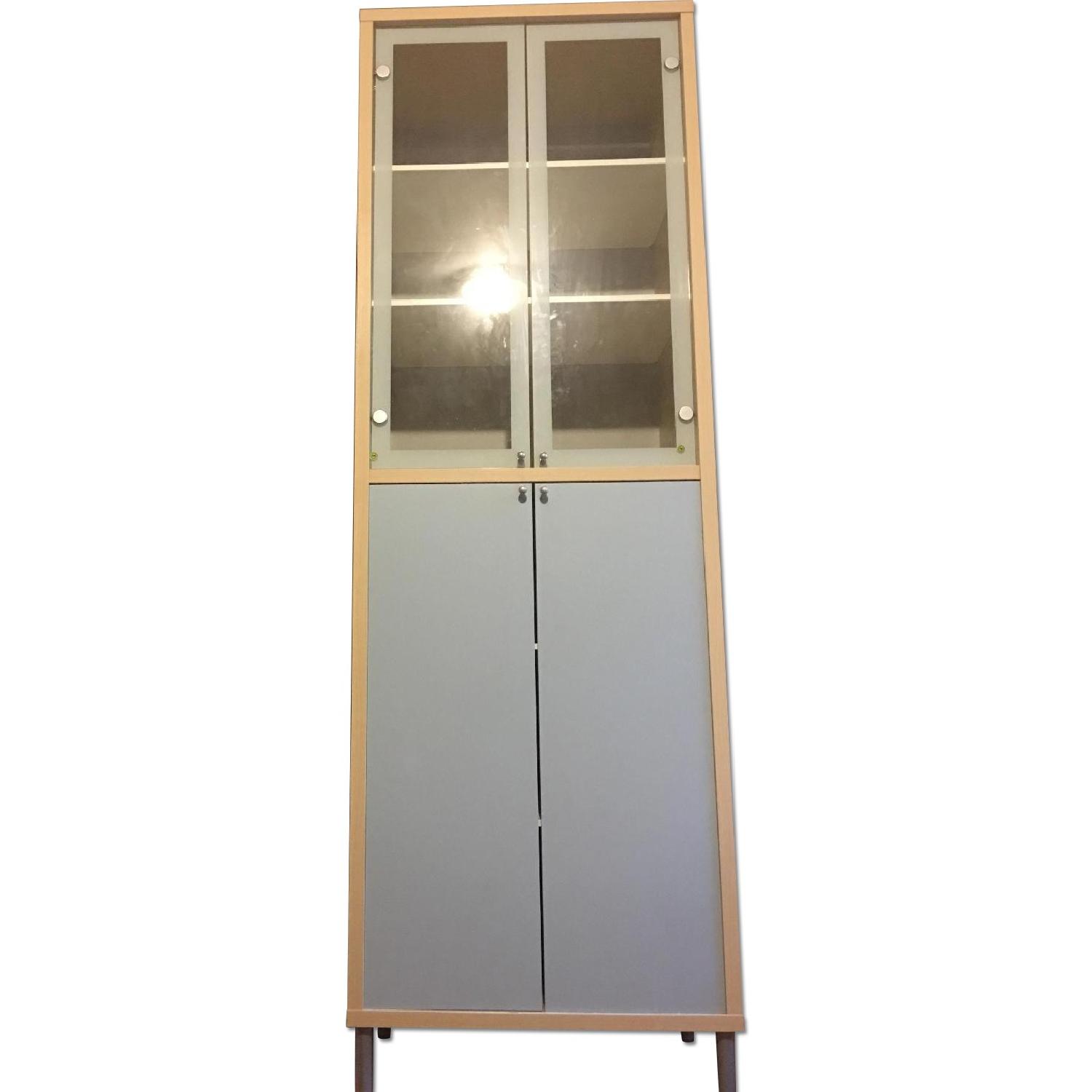 Ikea Tall Bookcase/Display Case - image-0