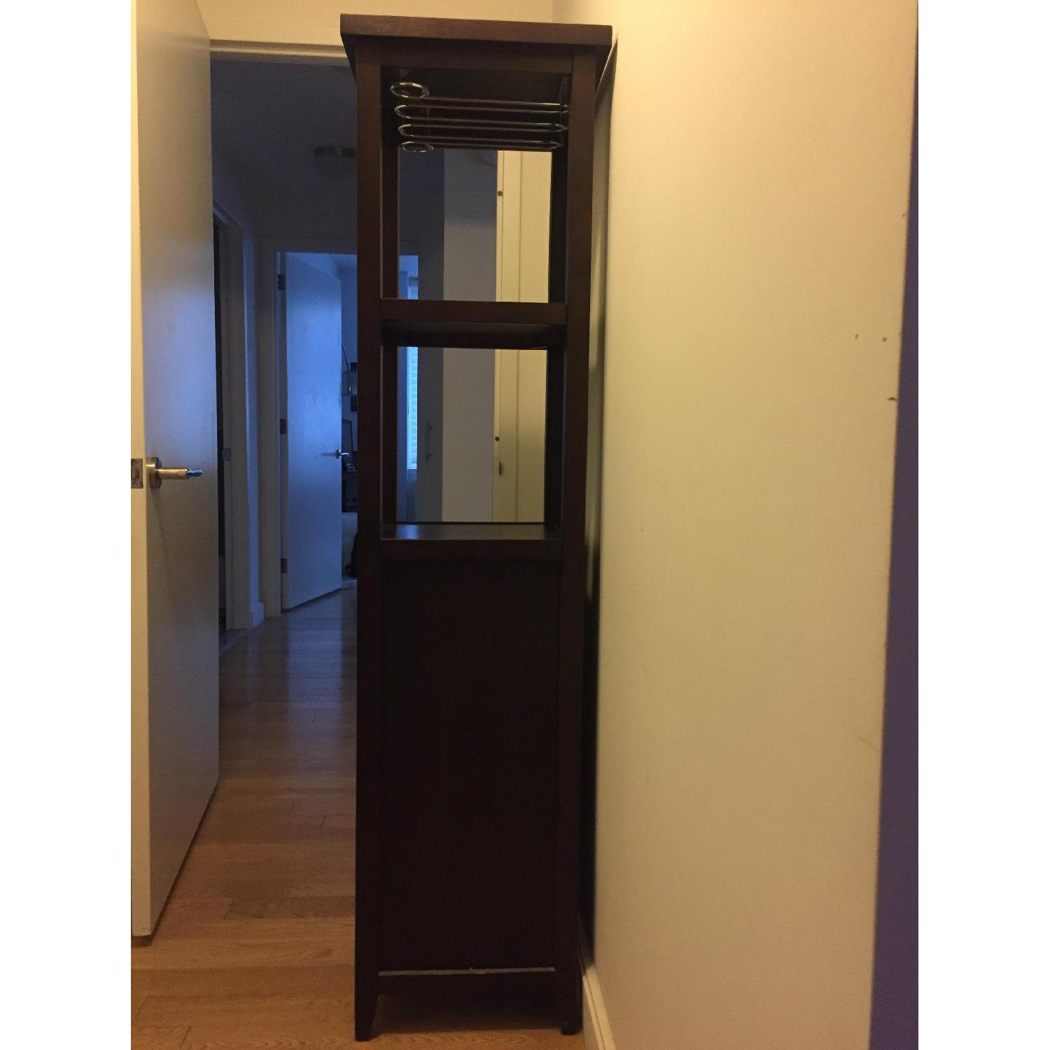 Crate & Barrel Wine Tower - image-1