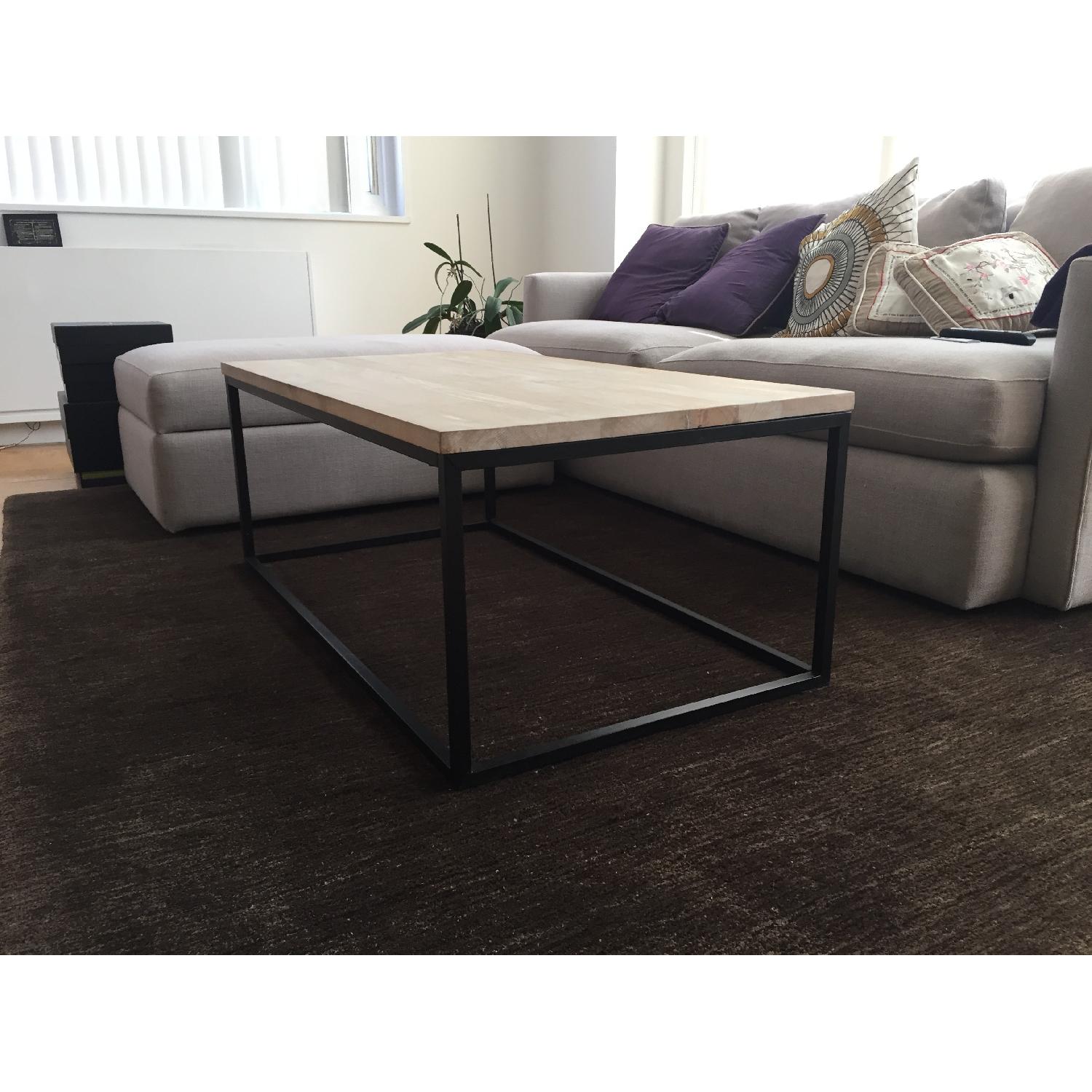 West Elm Box Frame Coffee Table - image-5