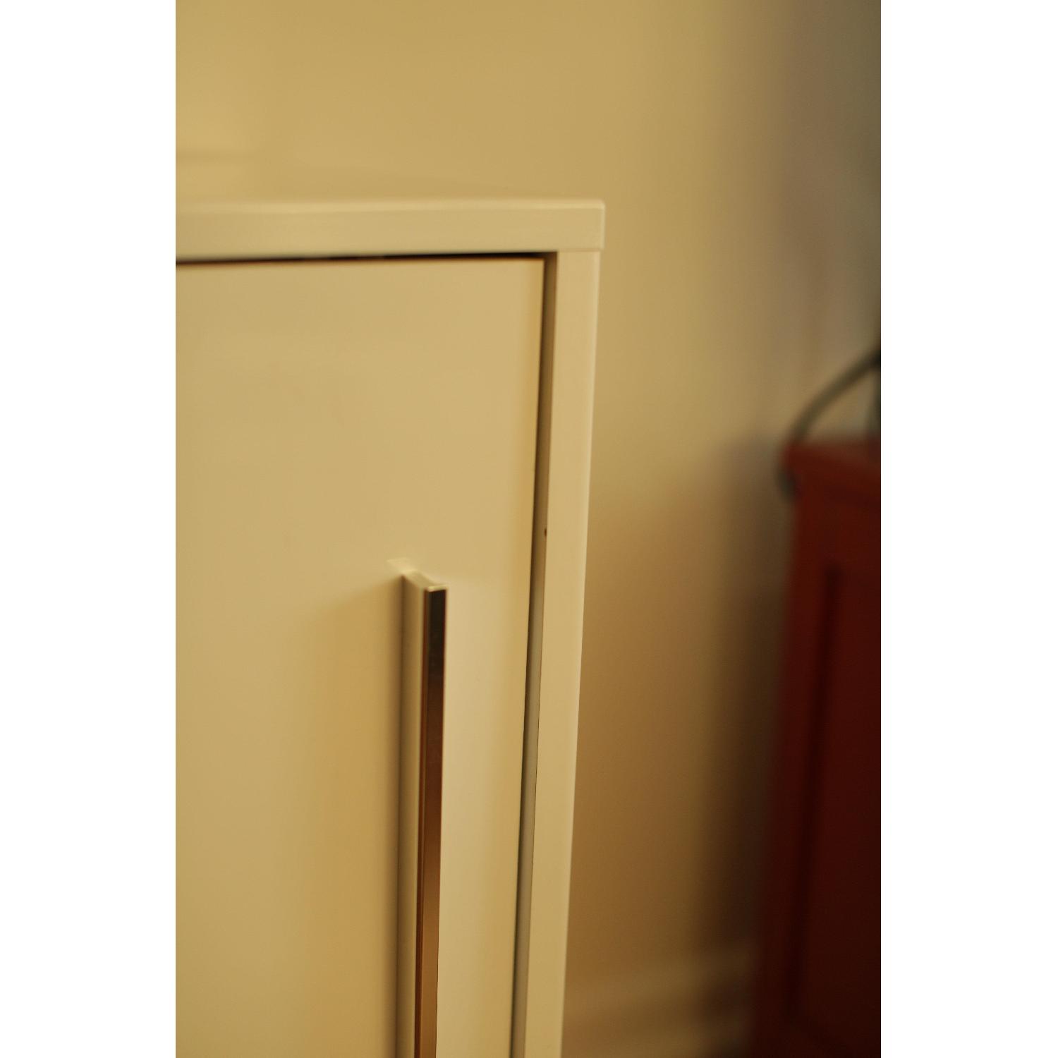 Ikea Torsby White Lacquer Sideboard - image-11