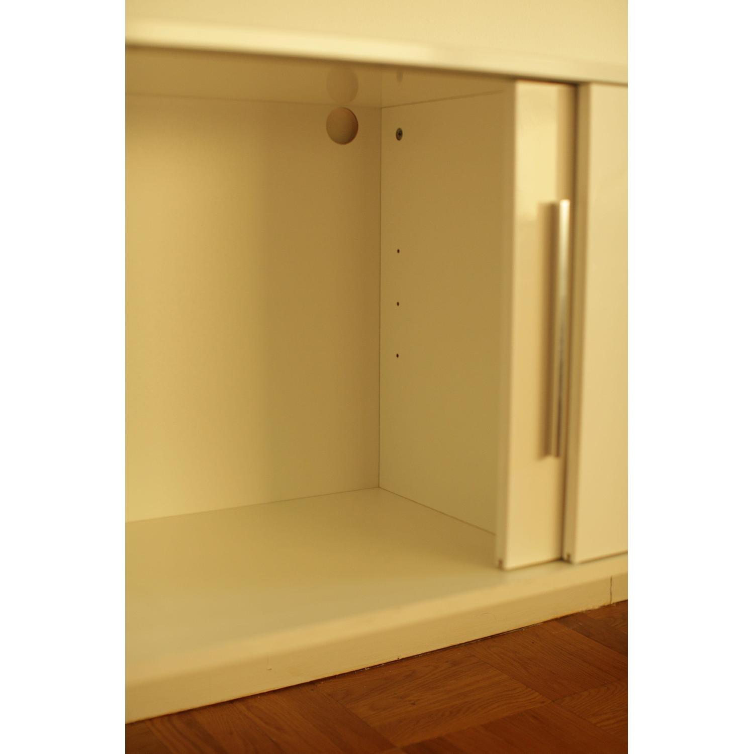 Ikea Torsby White Lacquer Sideboard - image-16