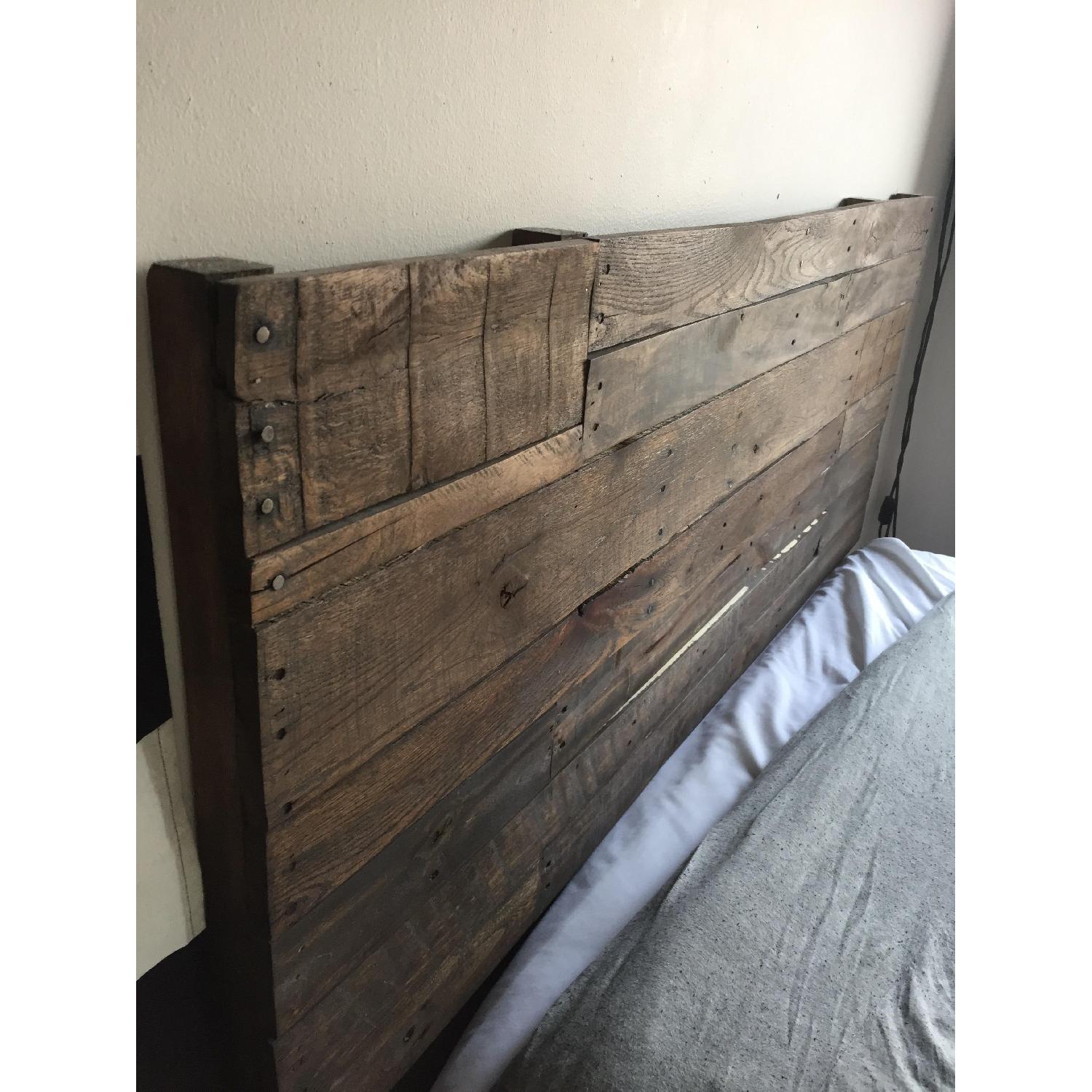 Reclaimed Wood Headboard - image-2