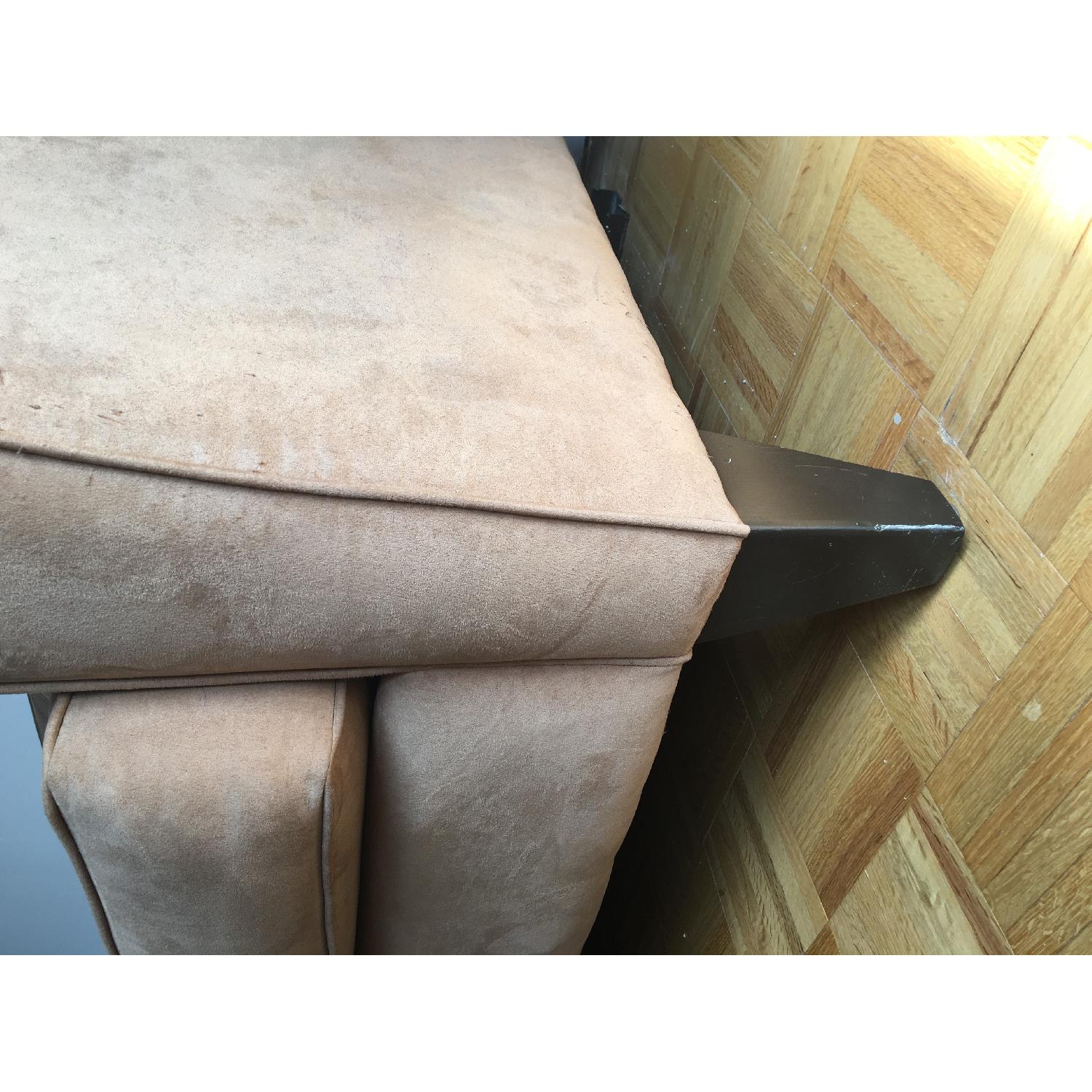 Macy's Beige Sofa + Armchair - image-6