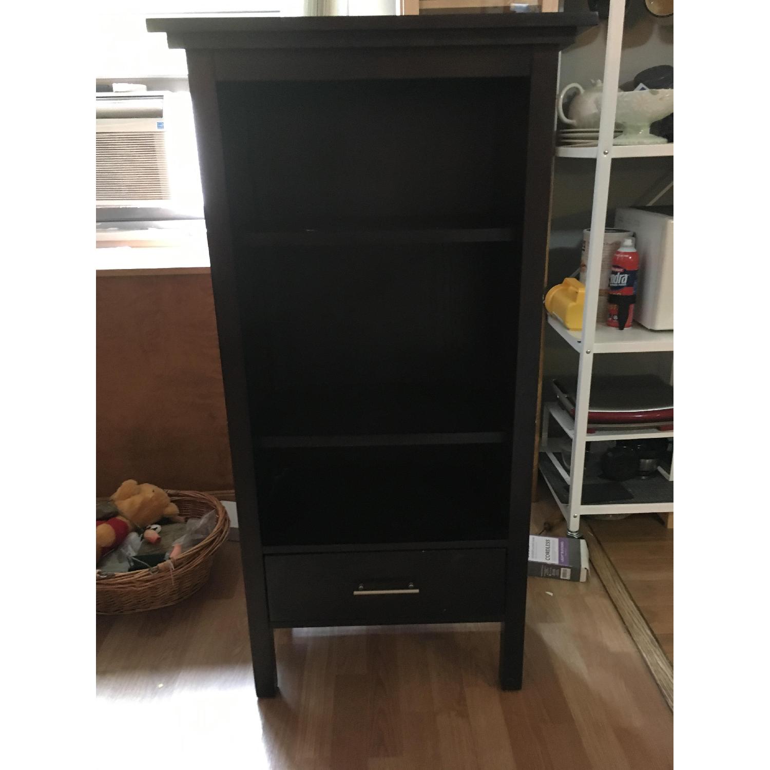 Restoration Hardware Bookcase w/ Drawer - image-1