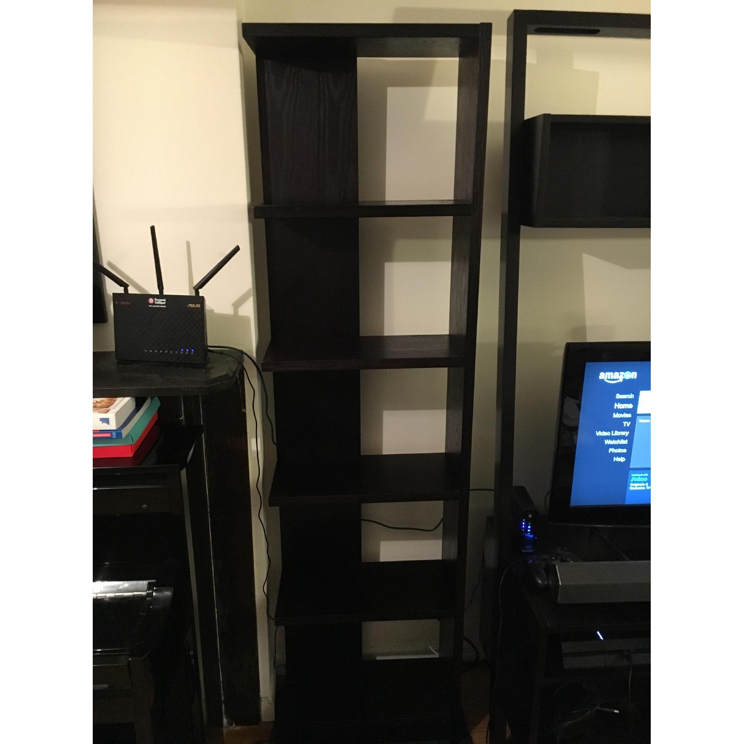 Crate & Barrel Elements Reversible Bookcase AptDeco