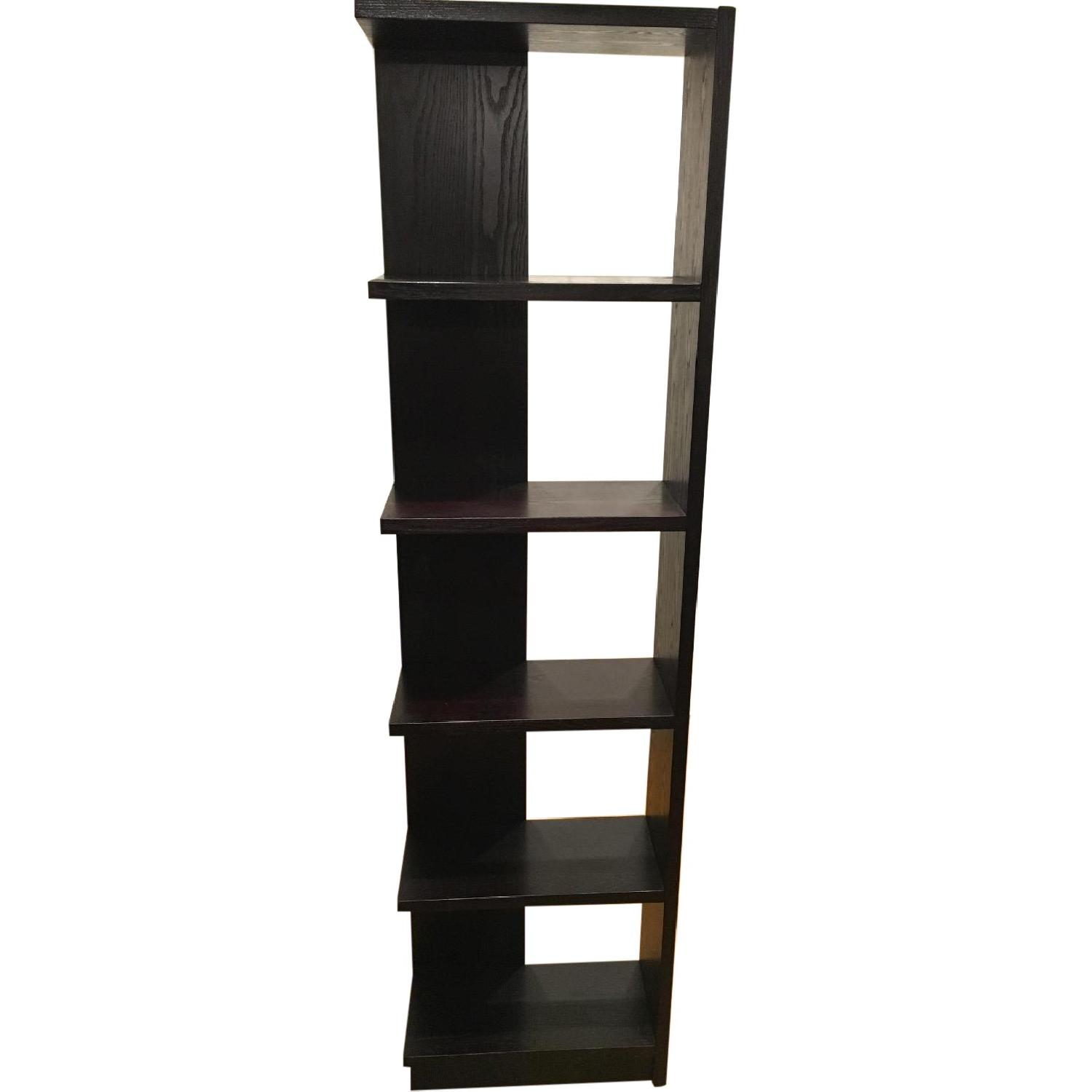 Crate & Barrel Elements Reversible Bookcase AptDeco