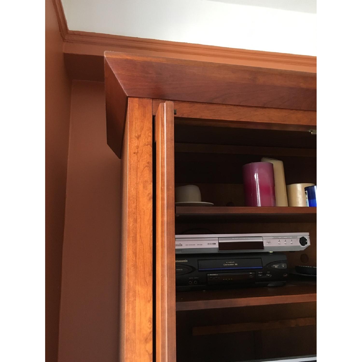 Ethan Allen Tall Media Cabinet - image-1