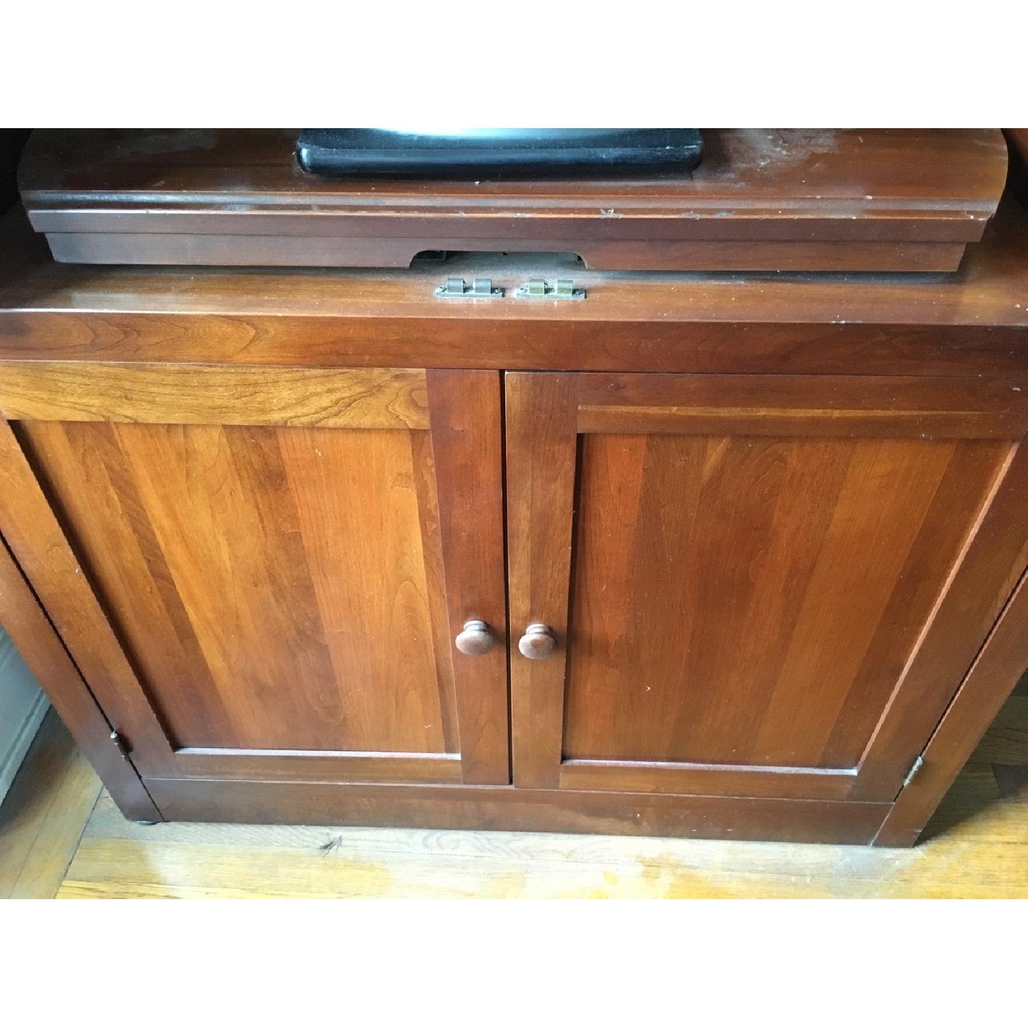 Ethan Allen Tall Media Cabinet - image-4