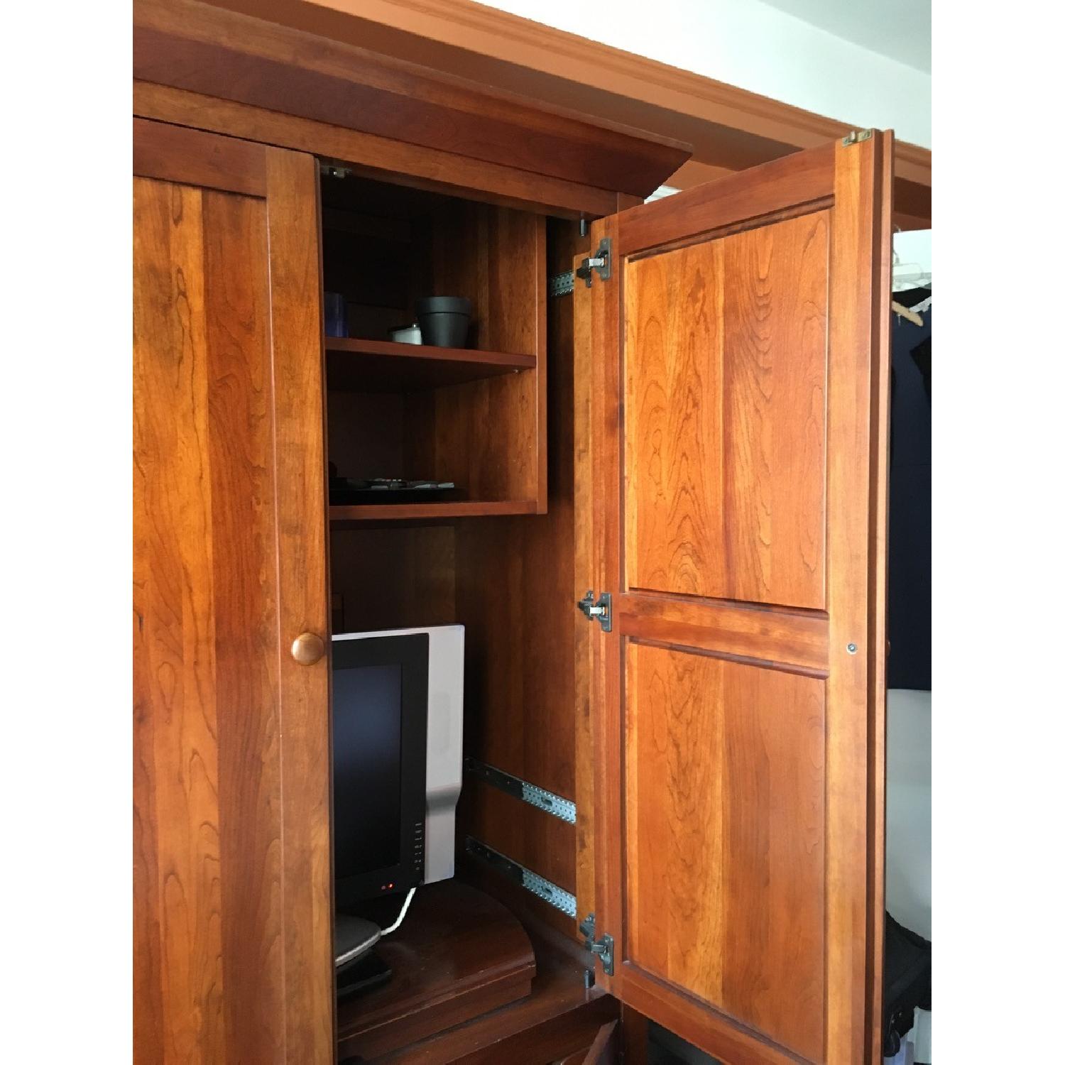 Ethan Allen Tall Media Cabinet - image-5