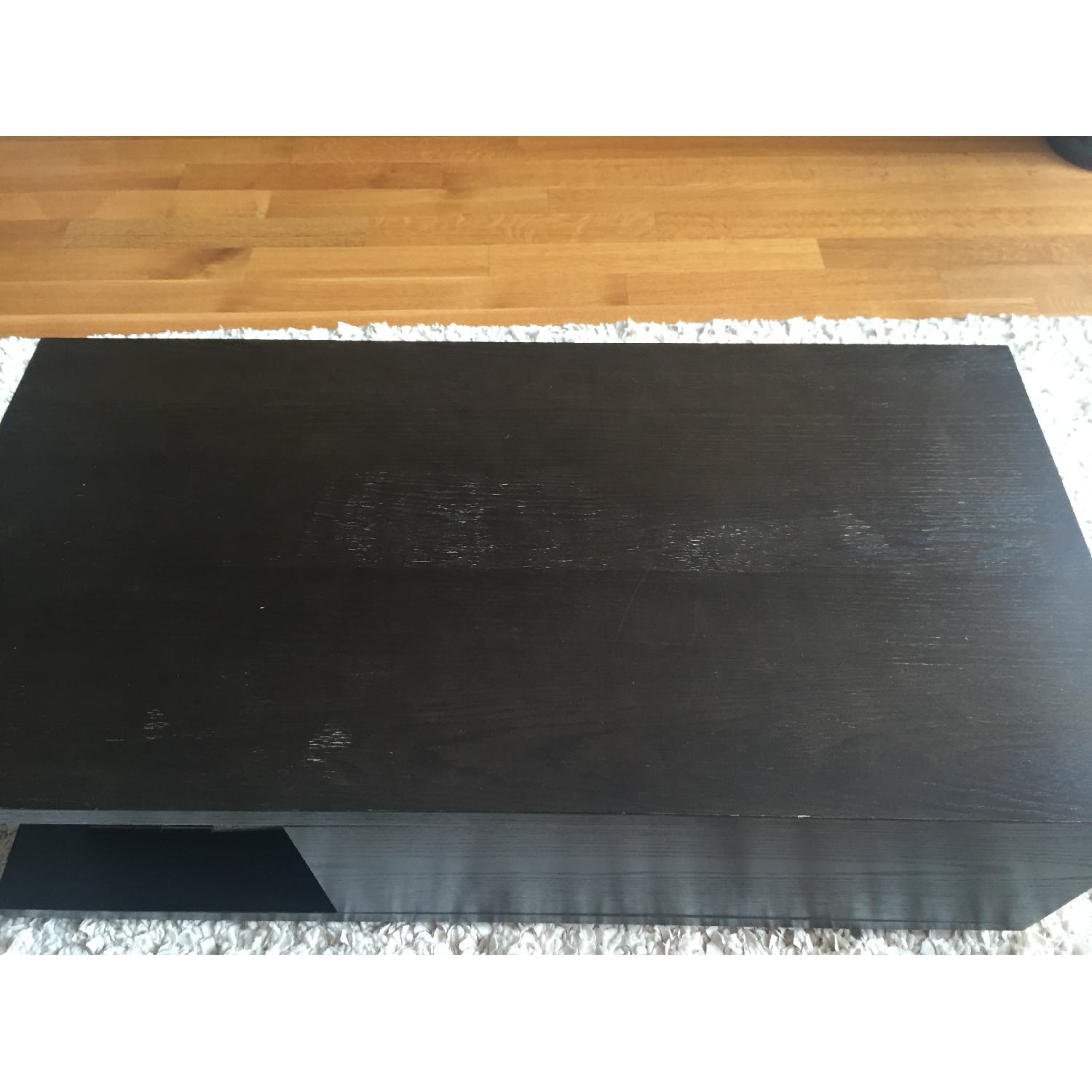 West Elm Sliding Storage Coffee Table - image-7