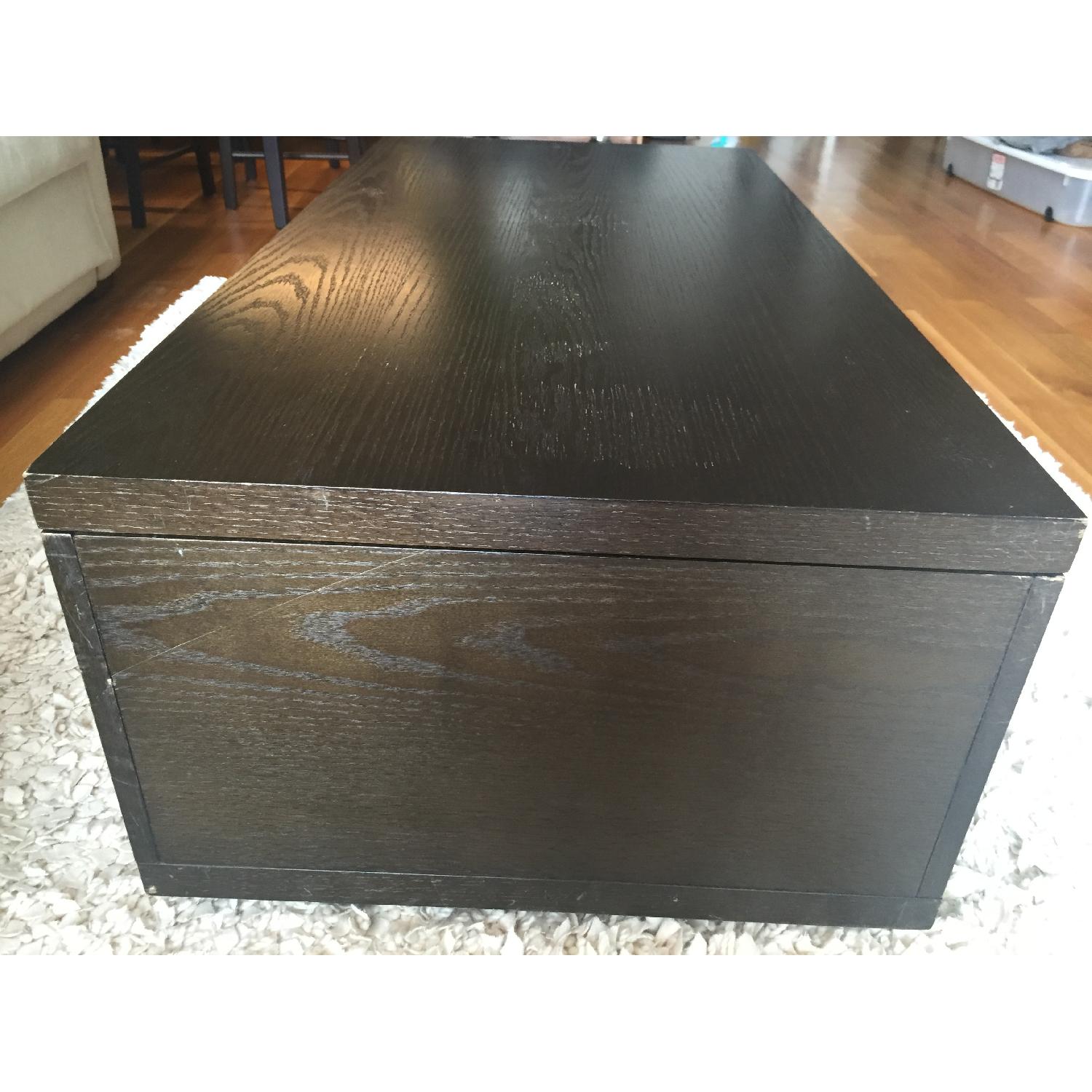 West Elm Sliding Storage Coffee Table - image-8