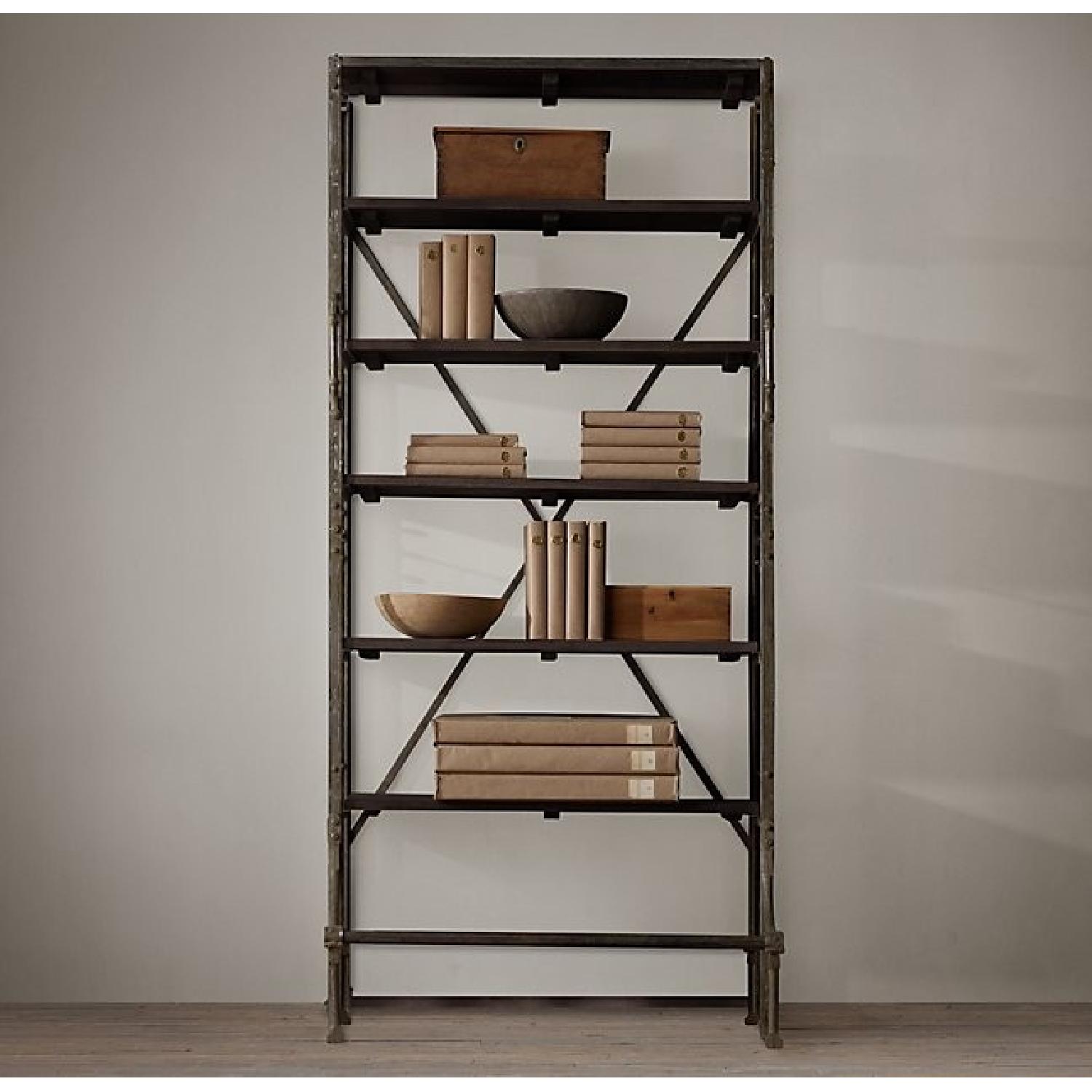 Restoration Hardware Library Shelf AptDeco