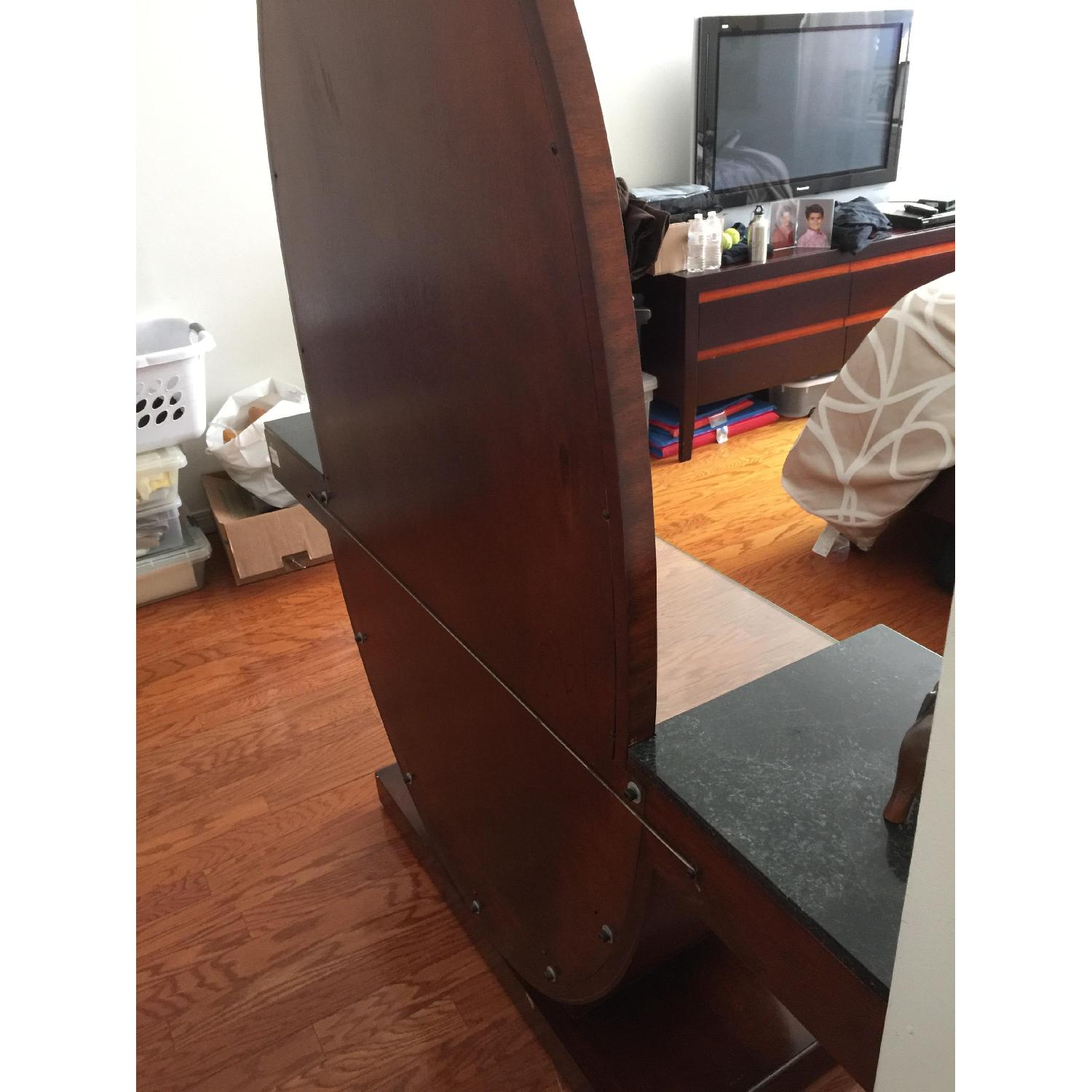 Thomasville Tall Vanity w/ Marble Countertop - image-5