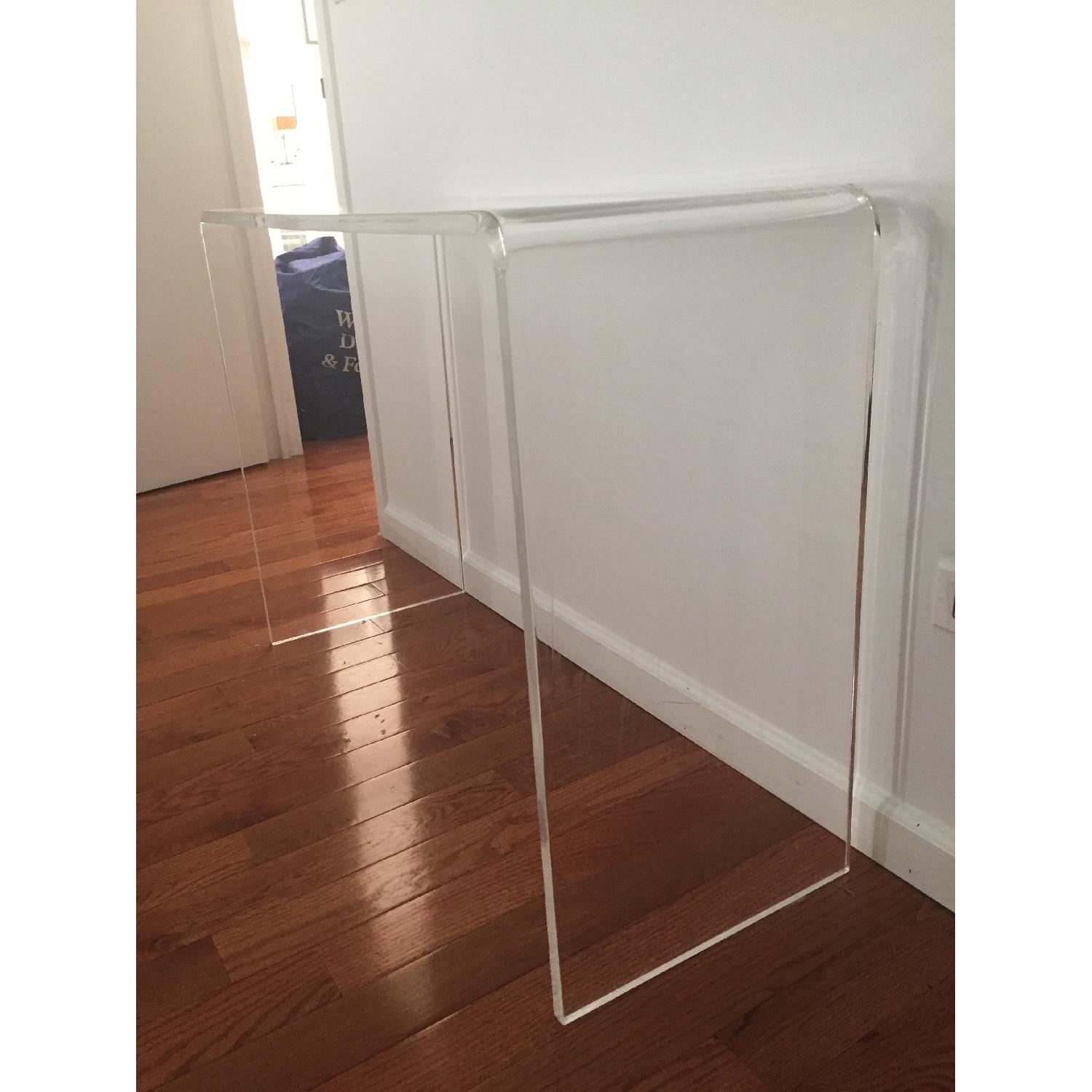 Cb2 Peekaboo Acrylic Console Table - image-3