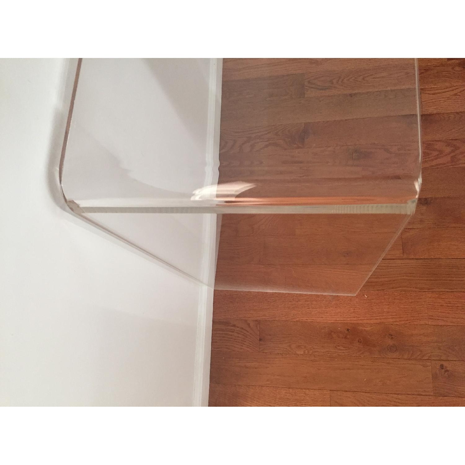 Cb2 Peekaboo Acrylic Console Table - image-5