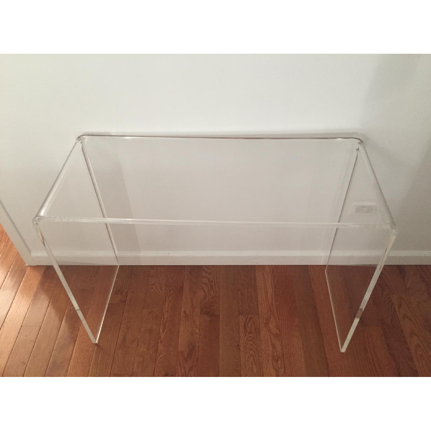 Cb2 Peekaboo Acrylic Console Table - image-6