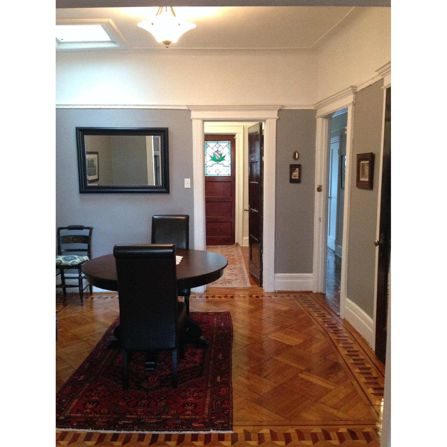 Pier 1 Marchella Rubbed Black Round Dining Table - image-5