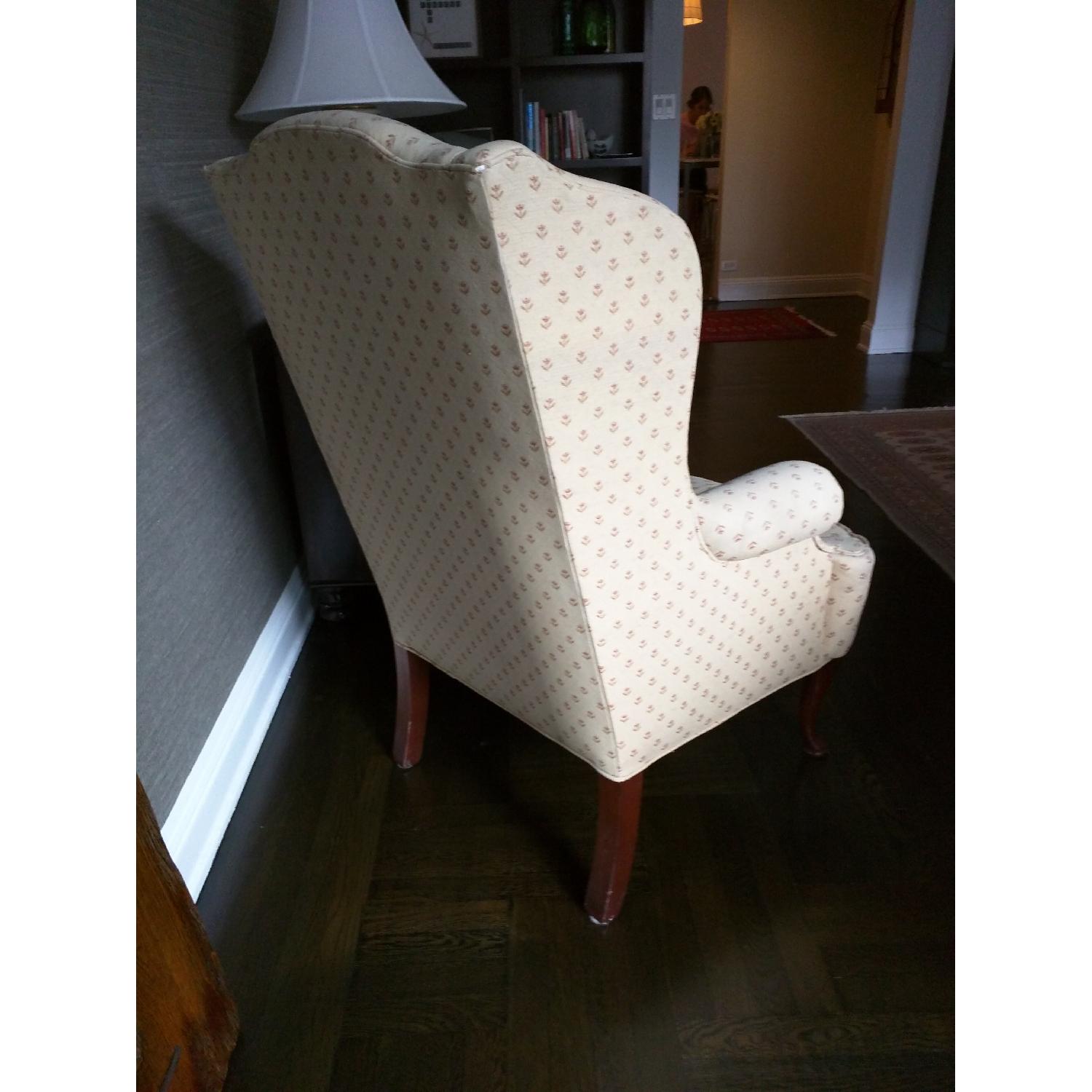 Queen Anne Wingback Chair - image-2