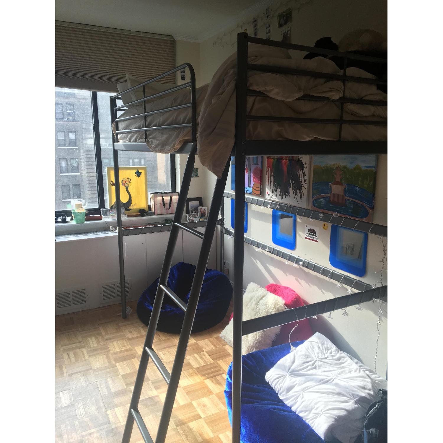 Ikea Svarta Loft Bed Frame Aptdeco