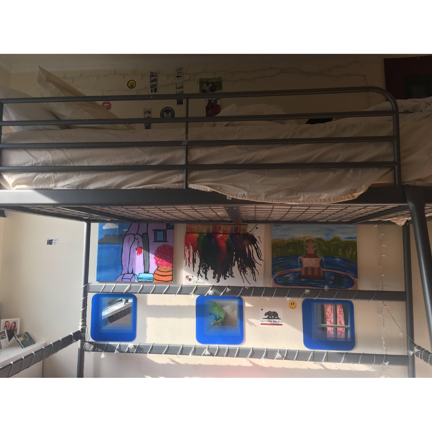 Ikea Svarta Loft Bed Frame - image-5