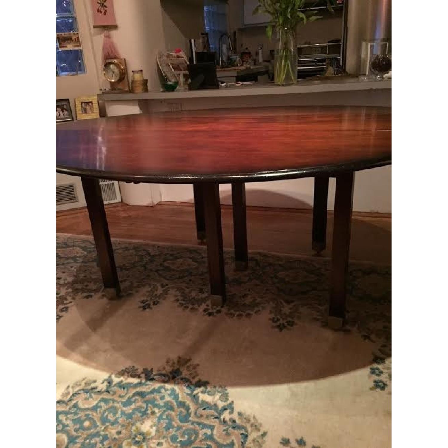 Baker Knapp & Tubbs Drop Leaf Table - image-1