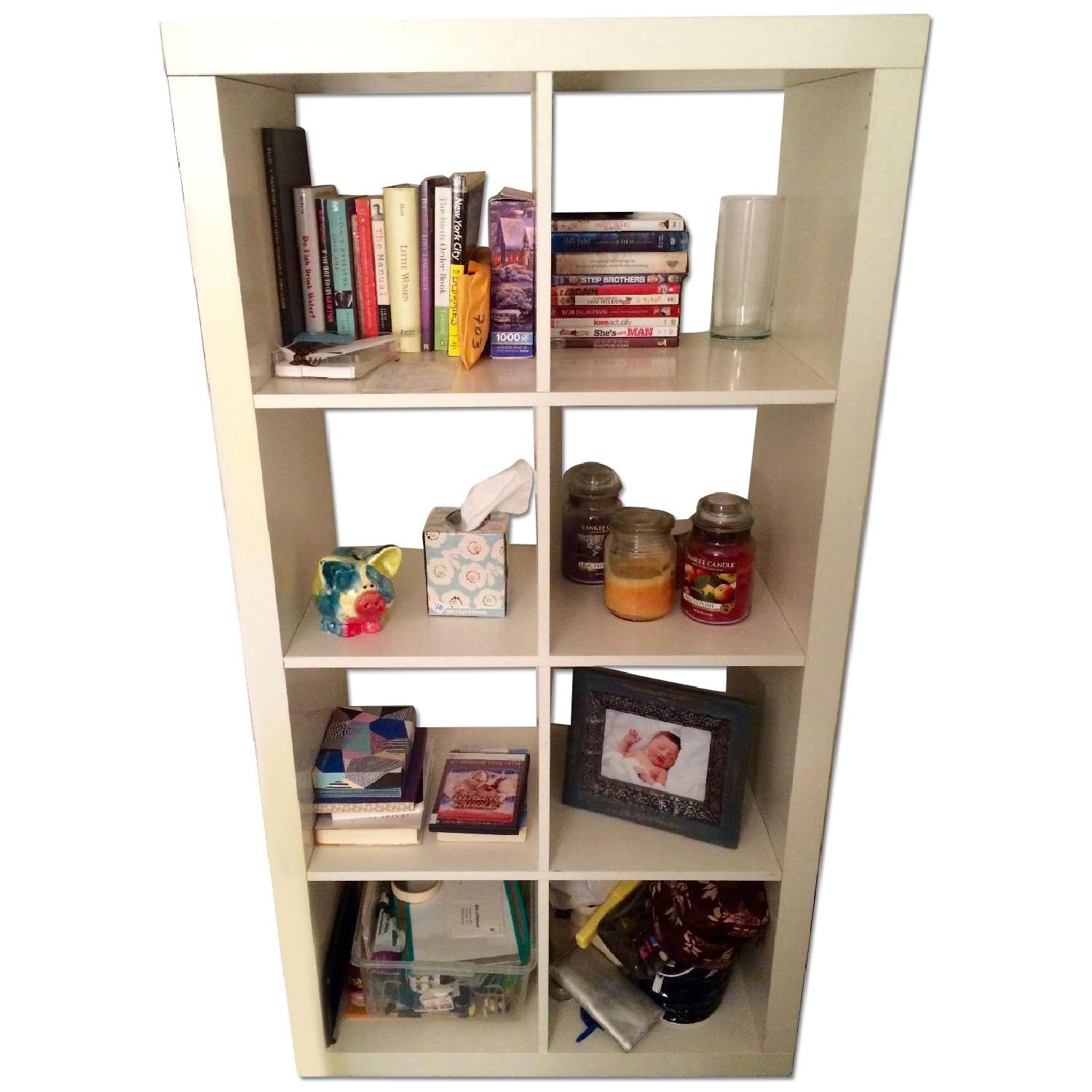 Ikea White Bookcase - image-0