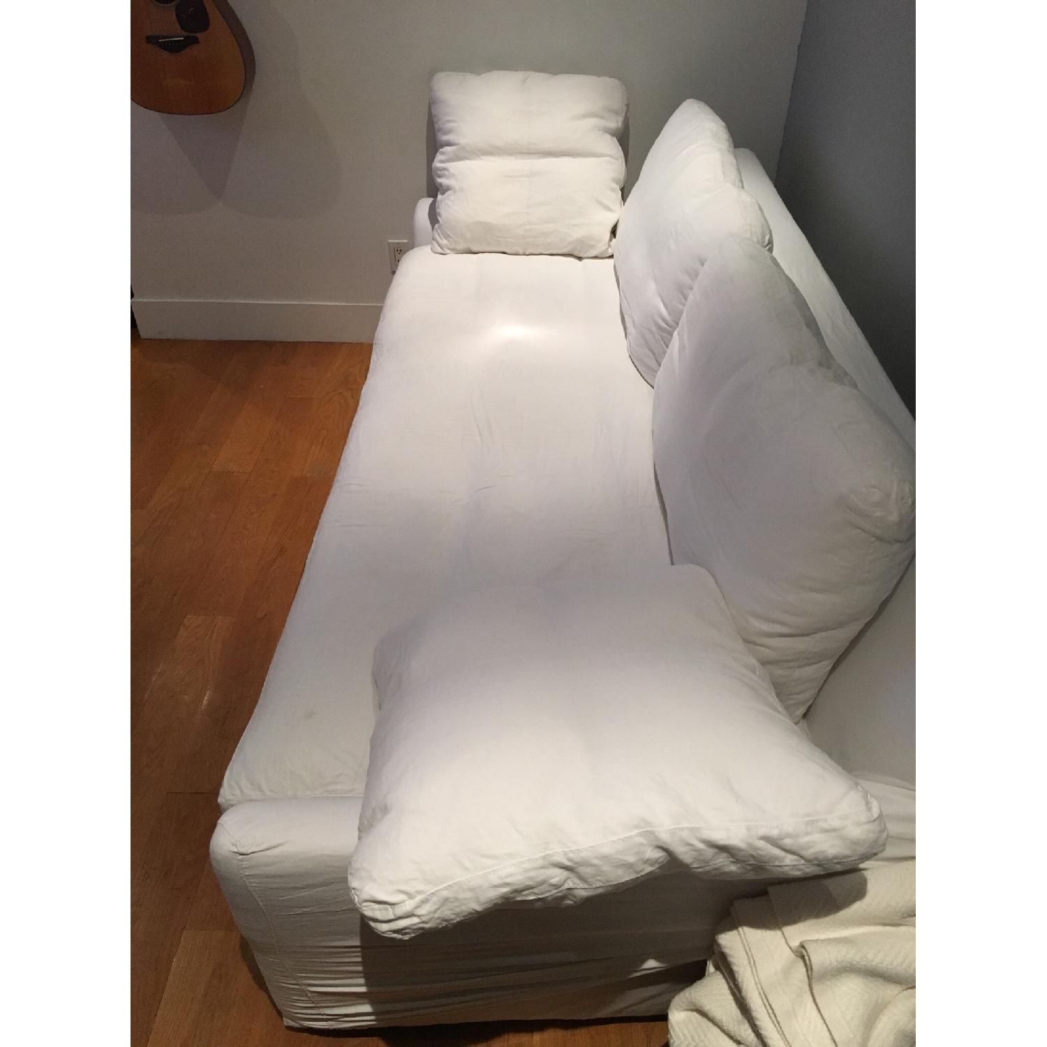 Restoration Hardware The Cloud Sofa in White - image-2