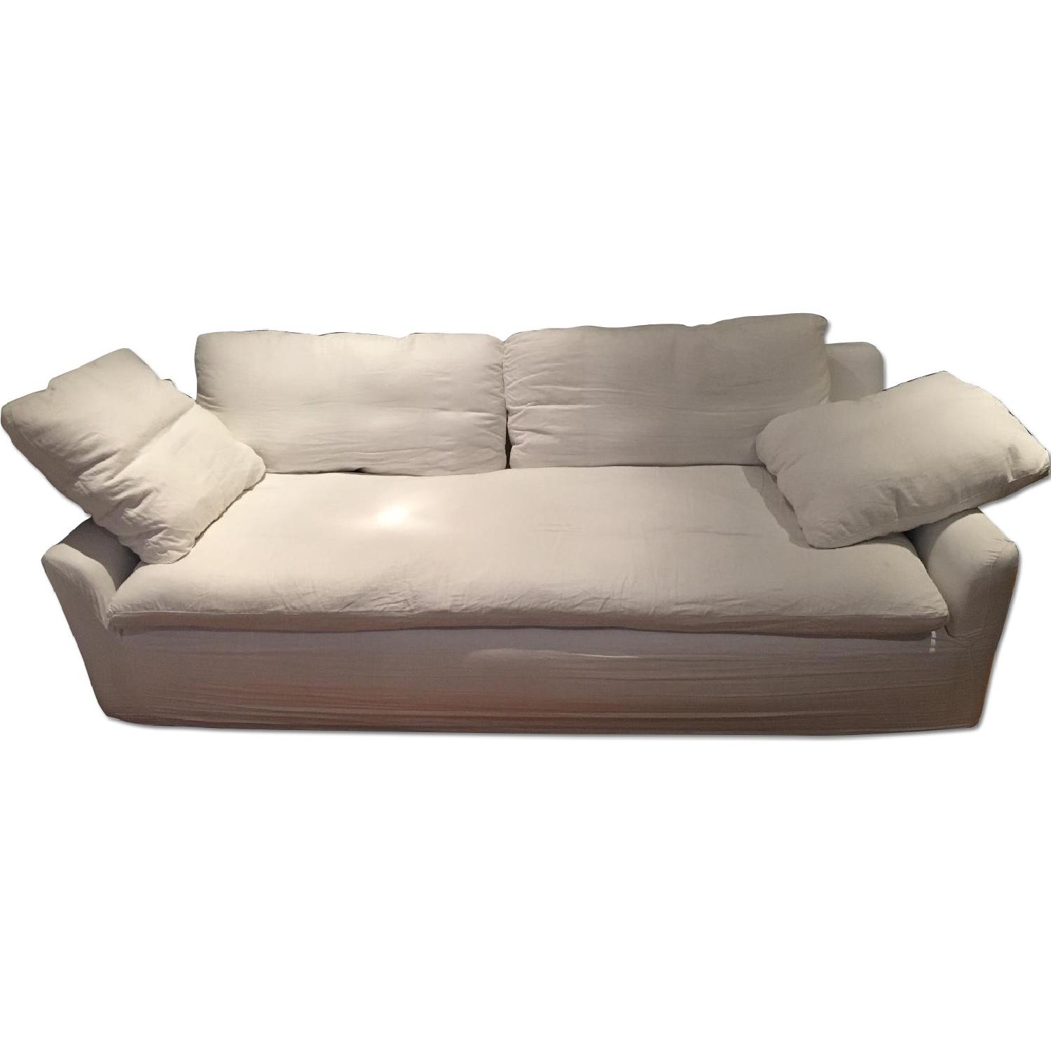 Restoration Hardware The Cloud Sofa in White - image-0
