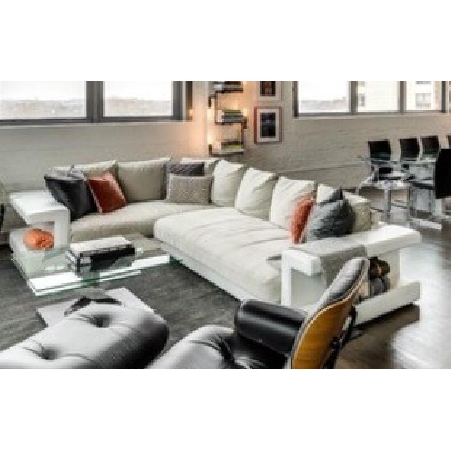 Roche Bobois Memento Sectional w/ Side Bookcases - image-2