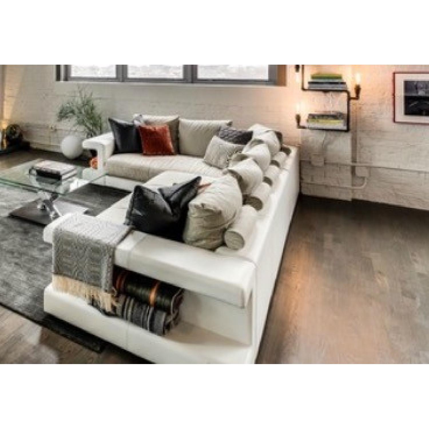 Roche Bobois Memento Sectional w/ Side Bookcases - image-3