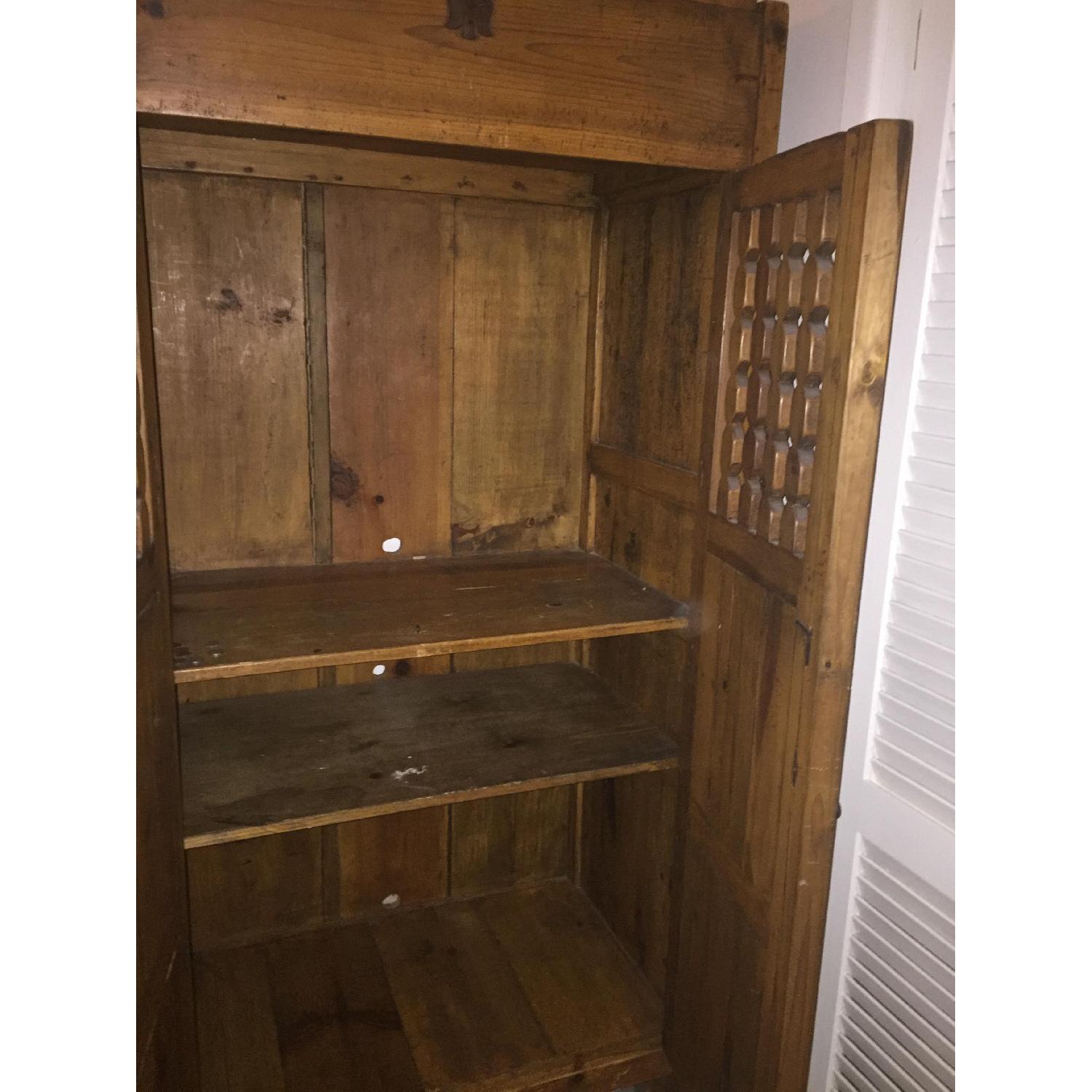 Mexican Media Armoire w/ Doors & Shelves - image-2