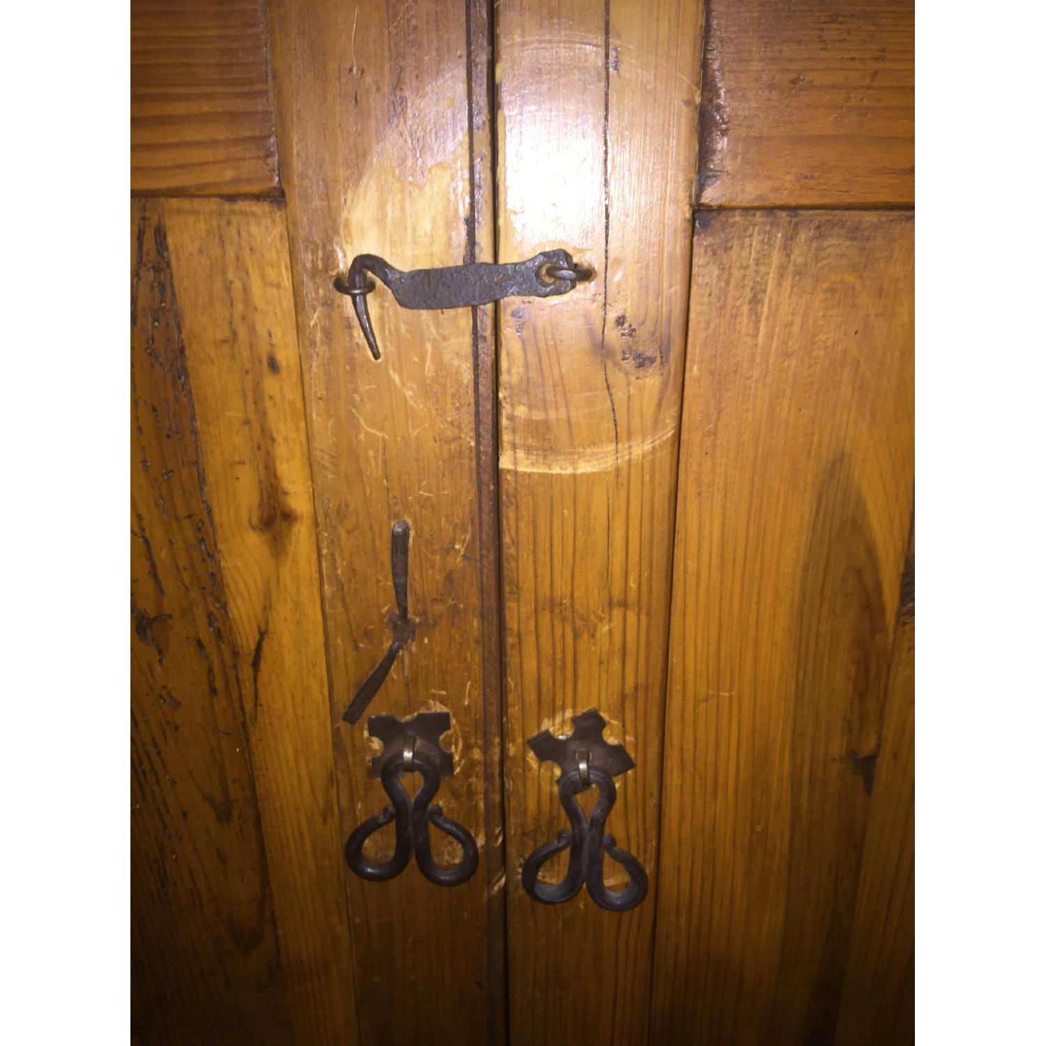 Mexican Media Armoire w/ Doors & Shelves - image-7