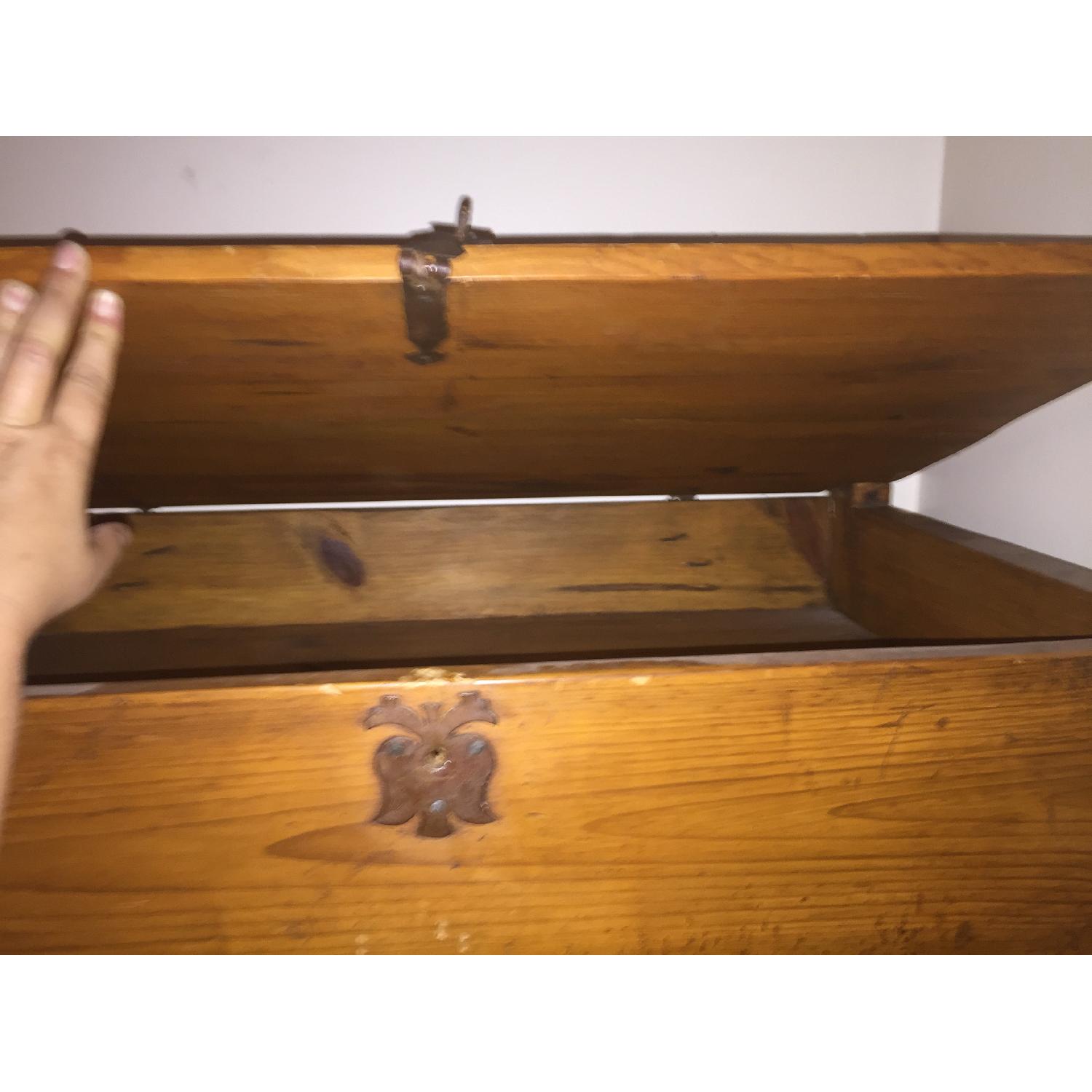 Mexican Media Armoire w/ Doors & Shelves - image-9