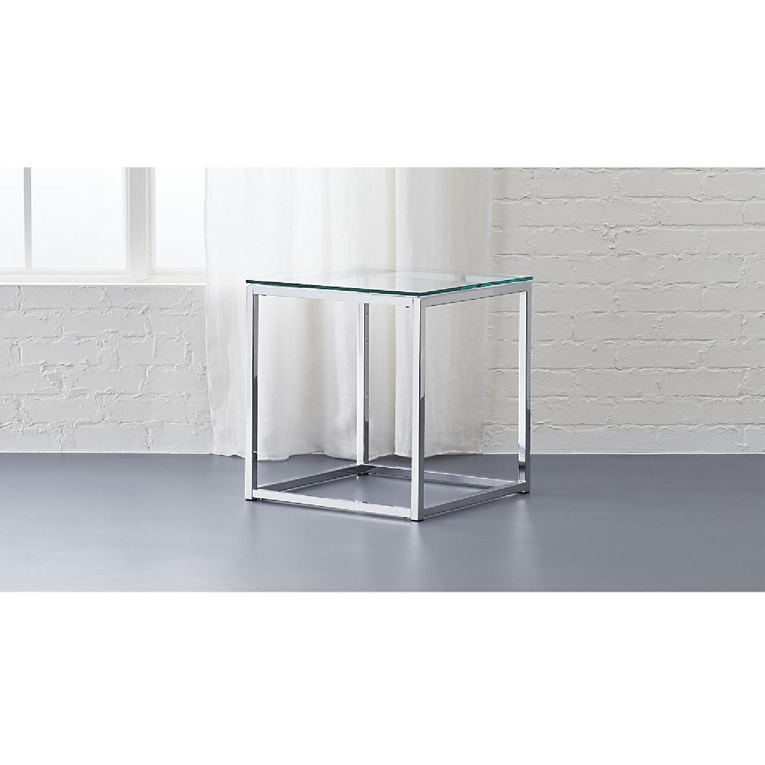 CB2 Smart Glass Side Tables - image-1