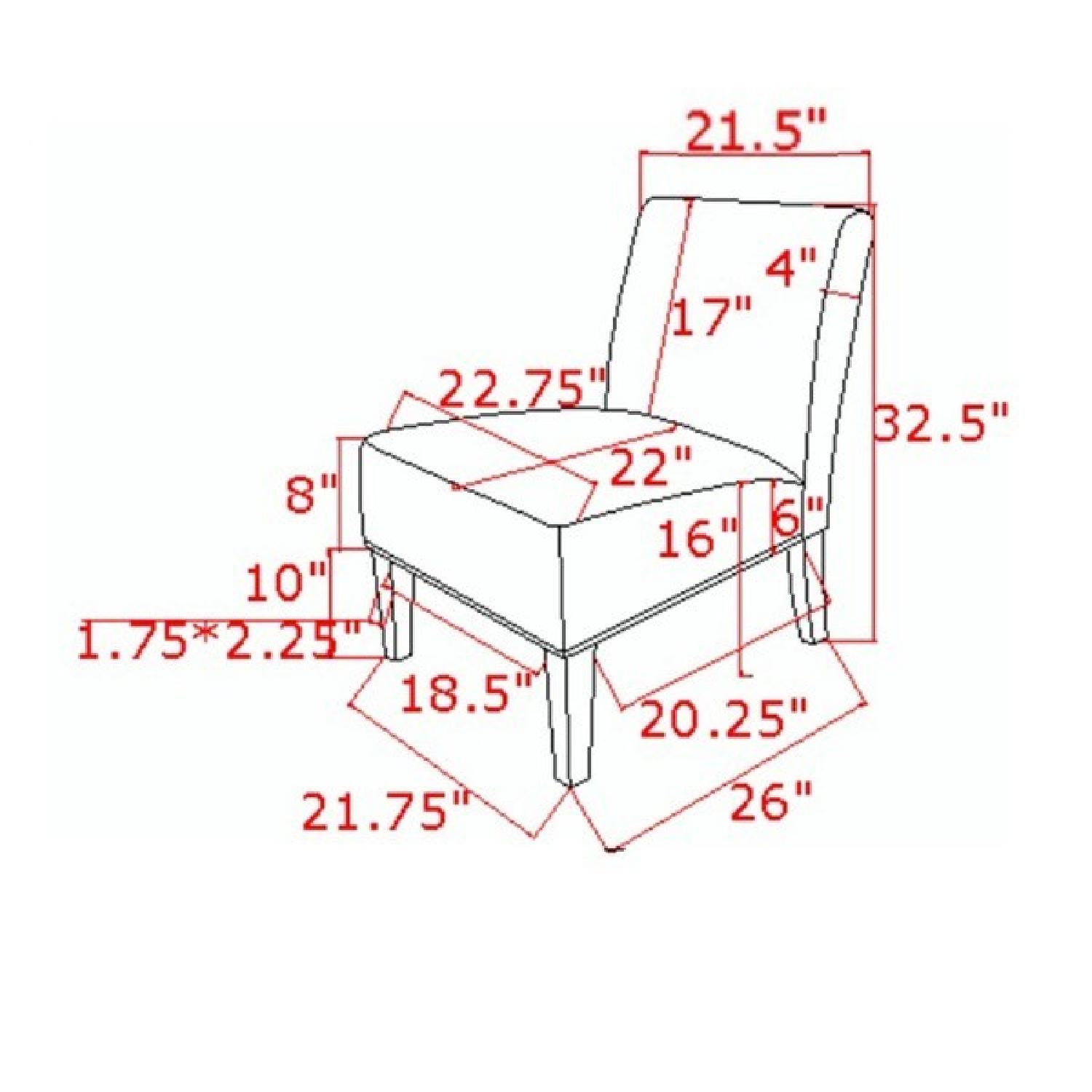 Black & White Faux Cow Hide Accent Chair - image-4