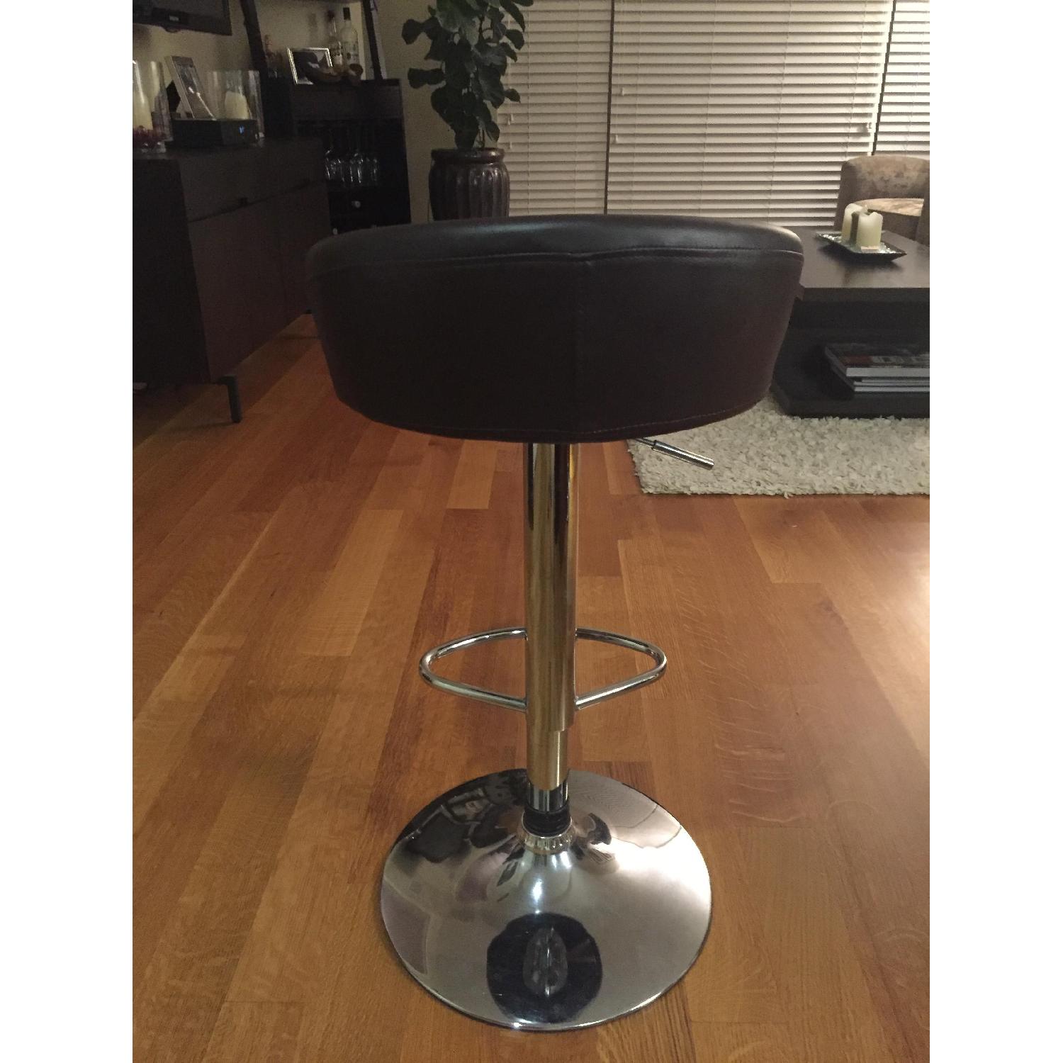 Leather Bar Stool - image-2