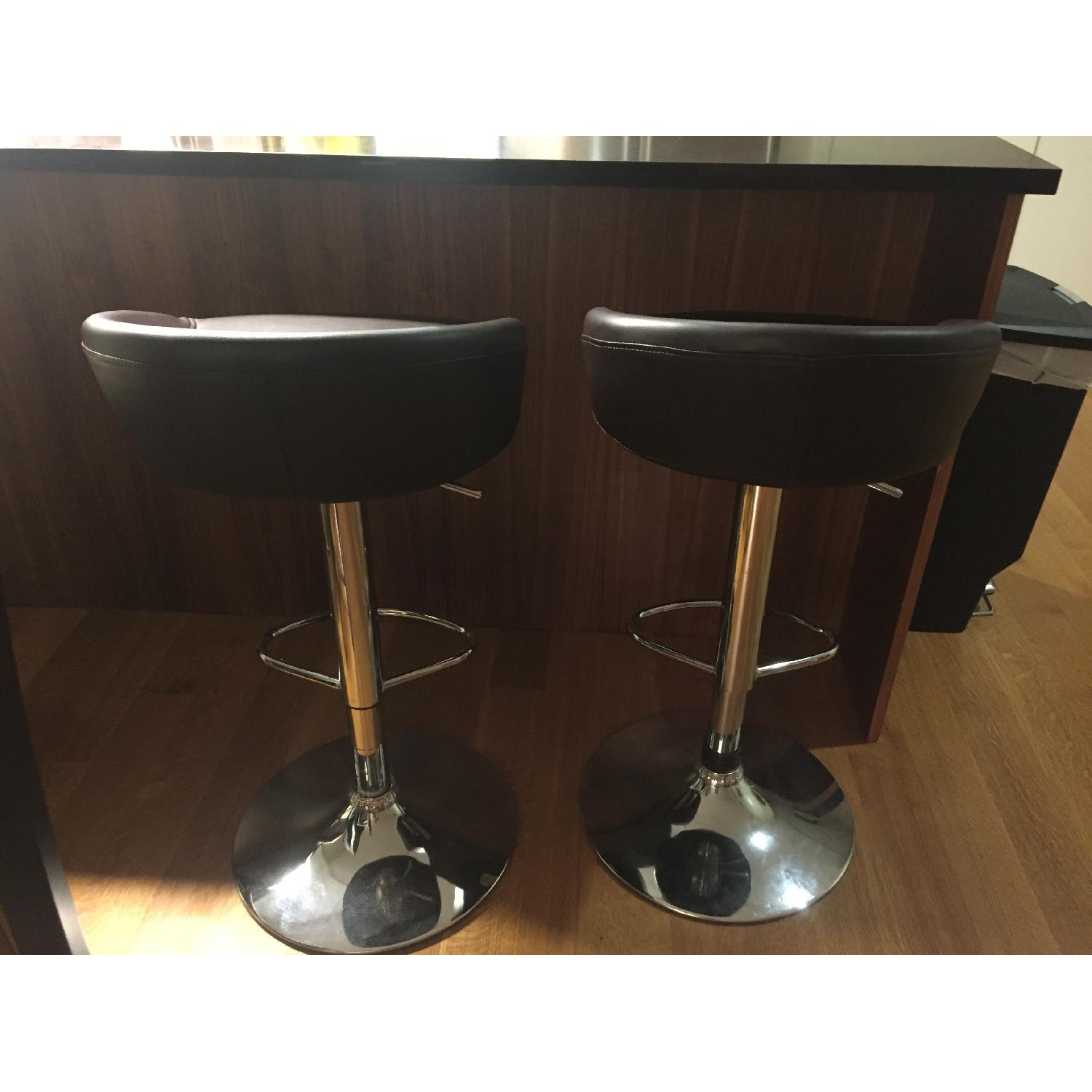 Leather Bar Stool - image-4