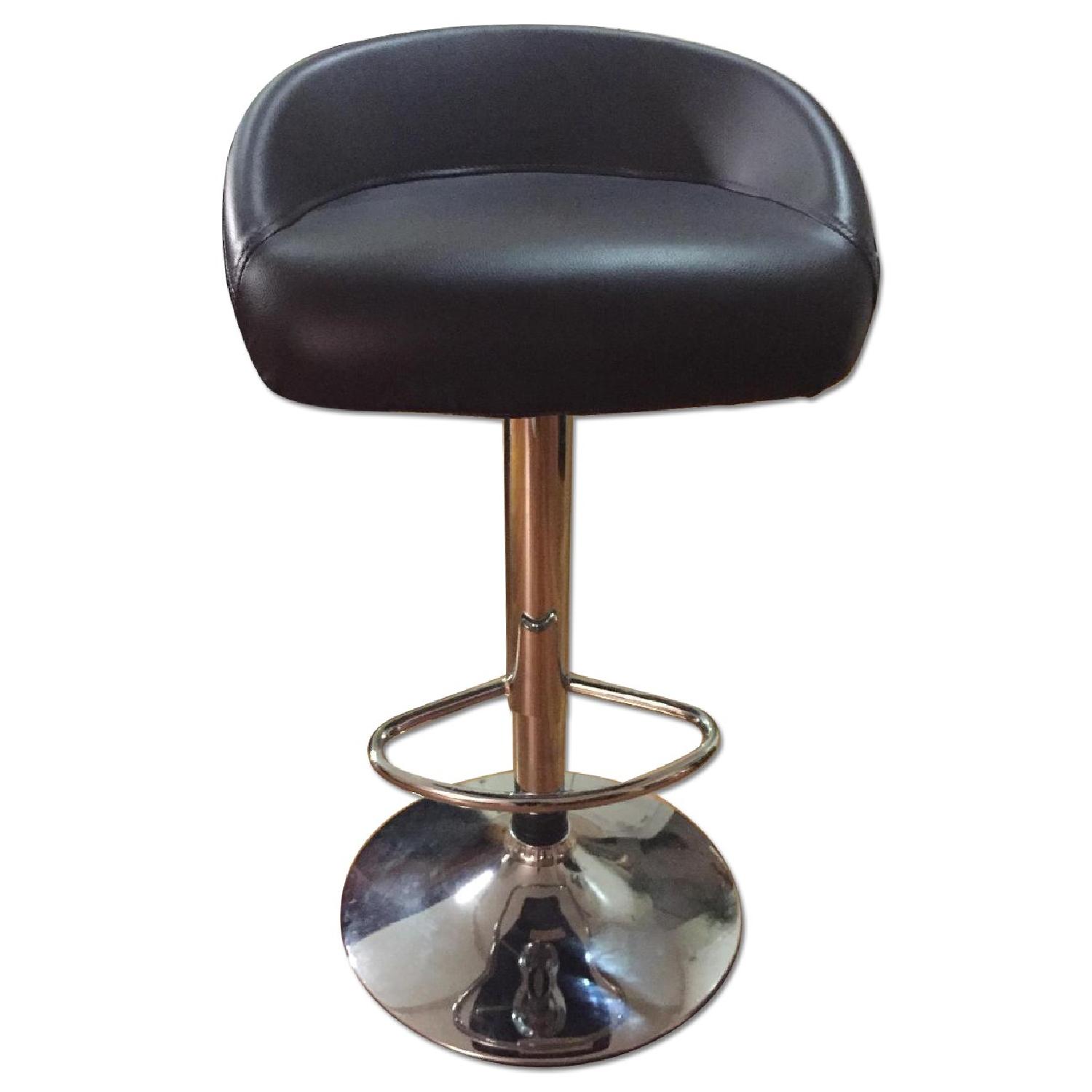 Leather Bar Stool - image-0