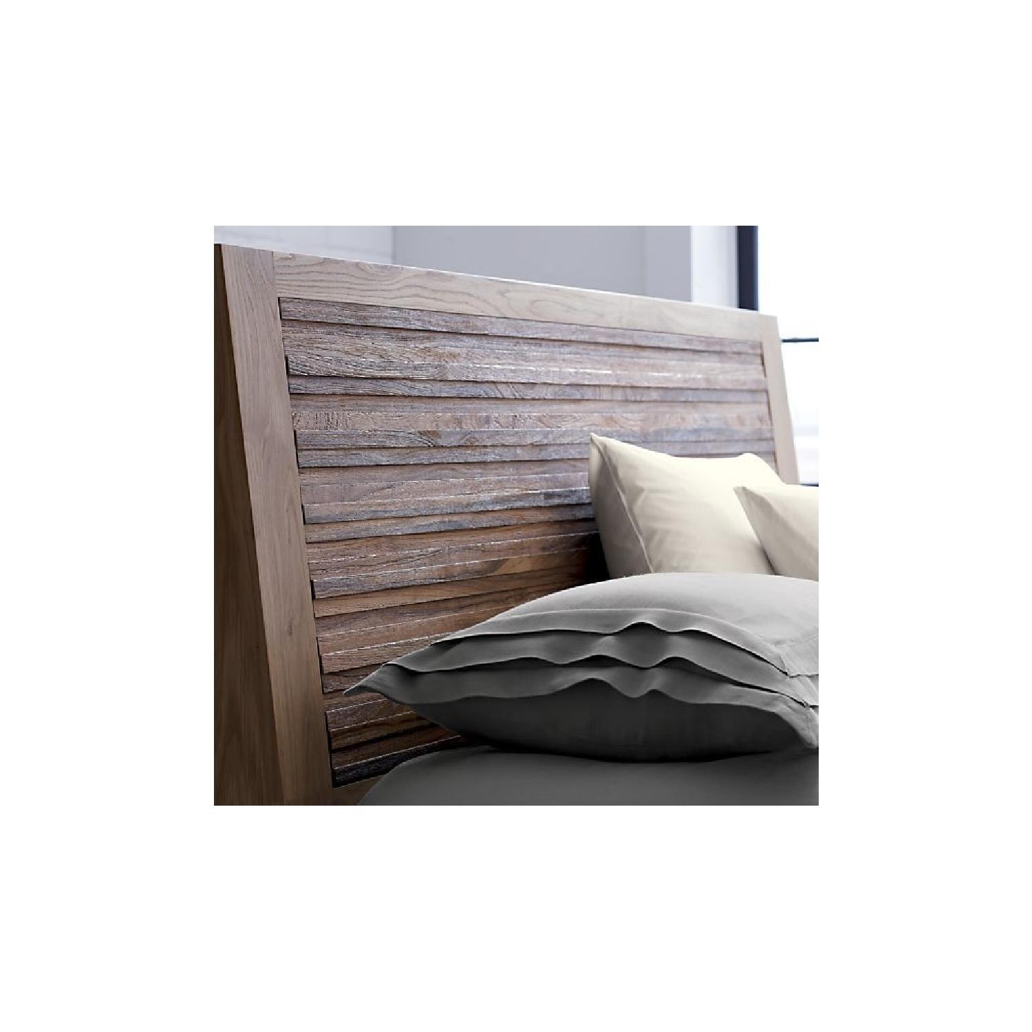 Crate & Barrel Sierra Queen Bed Frame - image-3