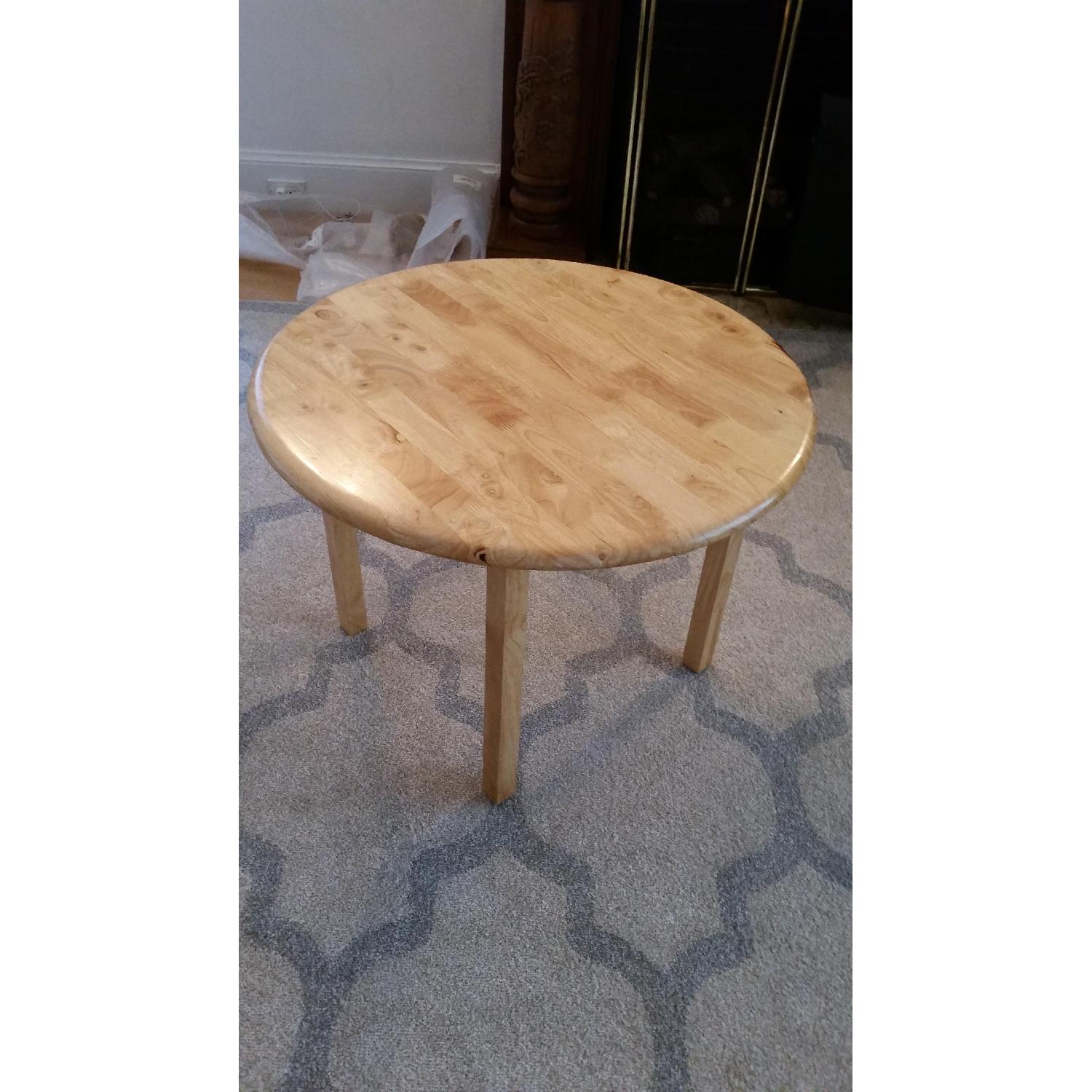 Kids Solid Wood Table w/ 2 Chairs - image-6