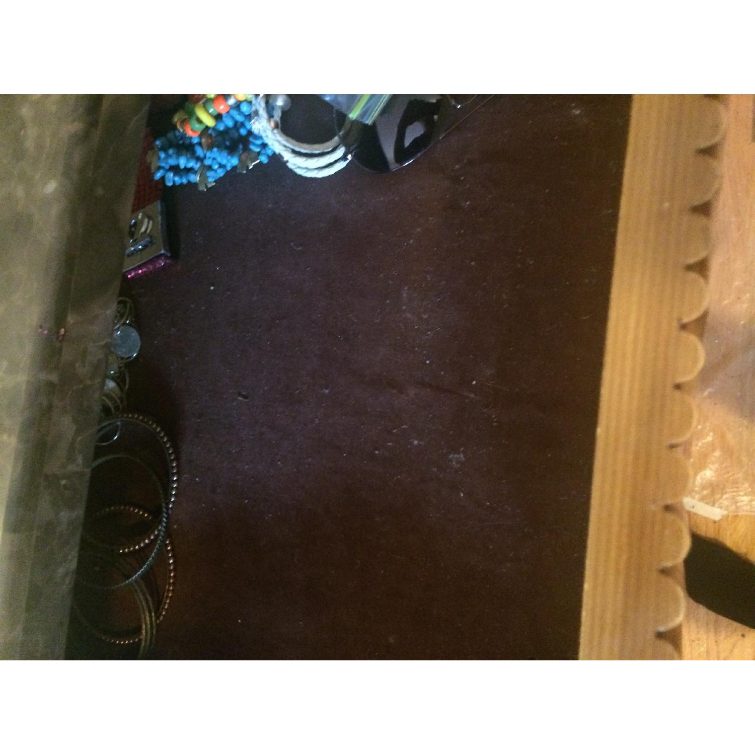 Collezione Europa Marble Top 6 Drawer Dresser w/ Mirror - image-3