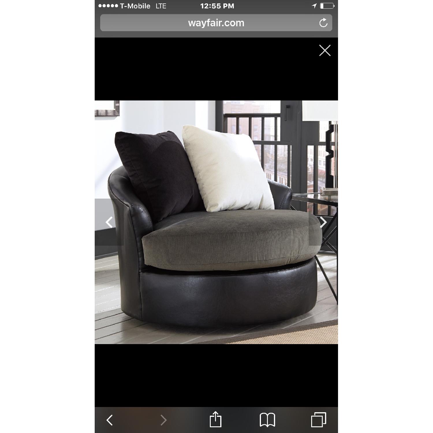 Ashley's Swivel Accent Chair - image-3