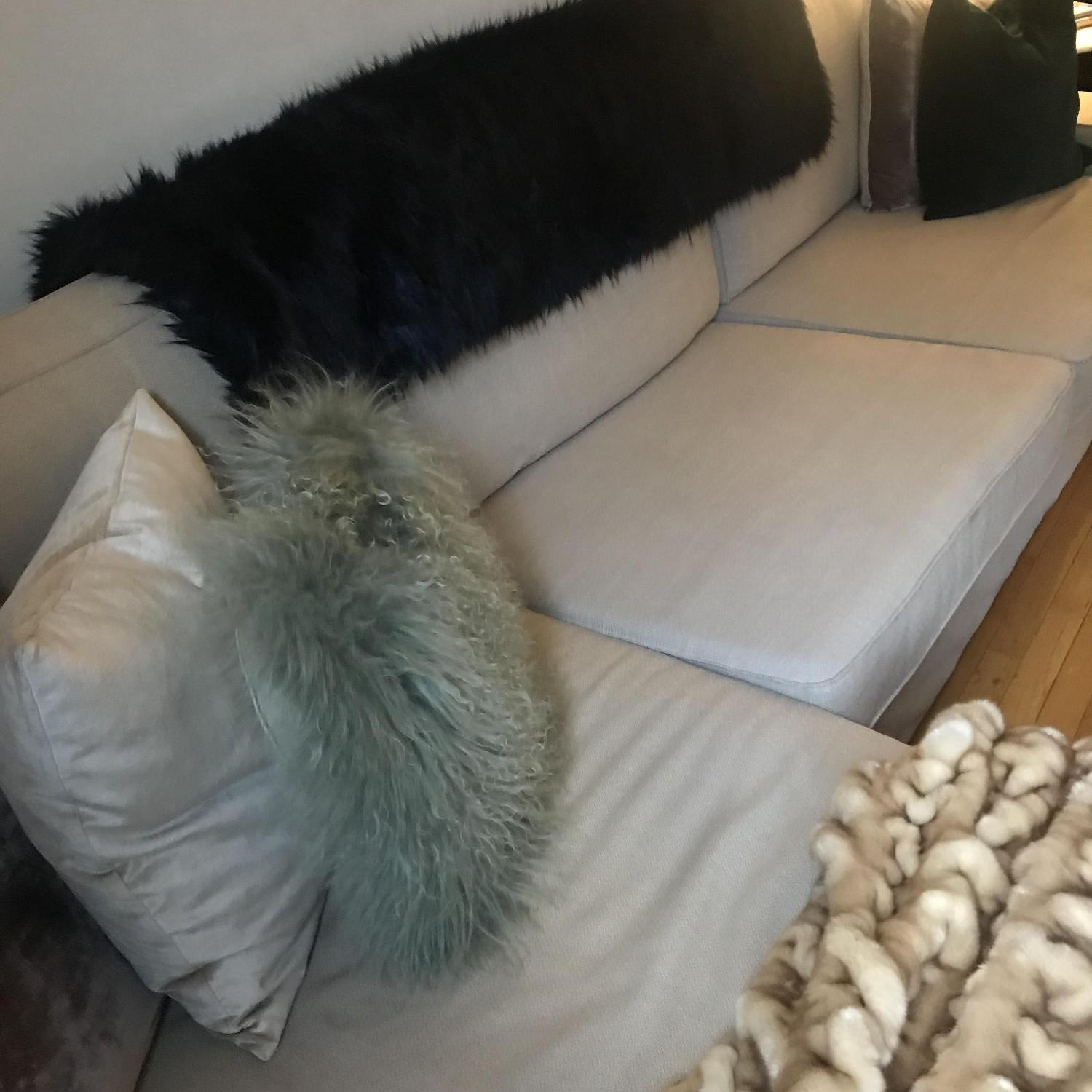 Ikea Kivik 2-Piece Sectional Sofa in Hillared Beige - image-4