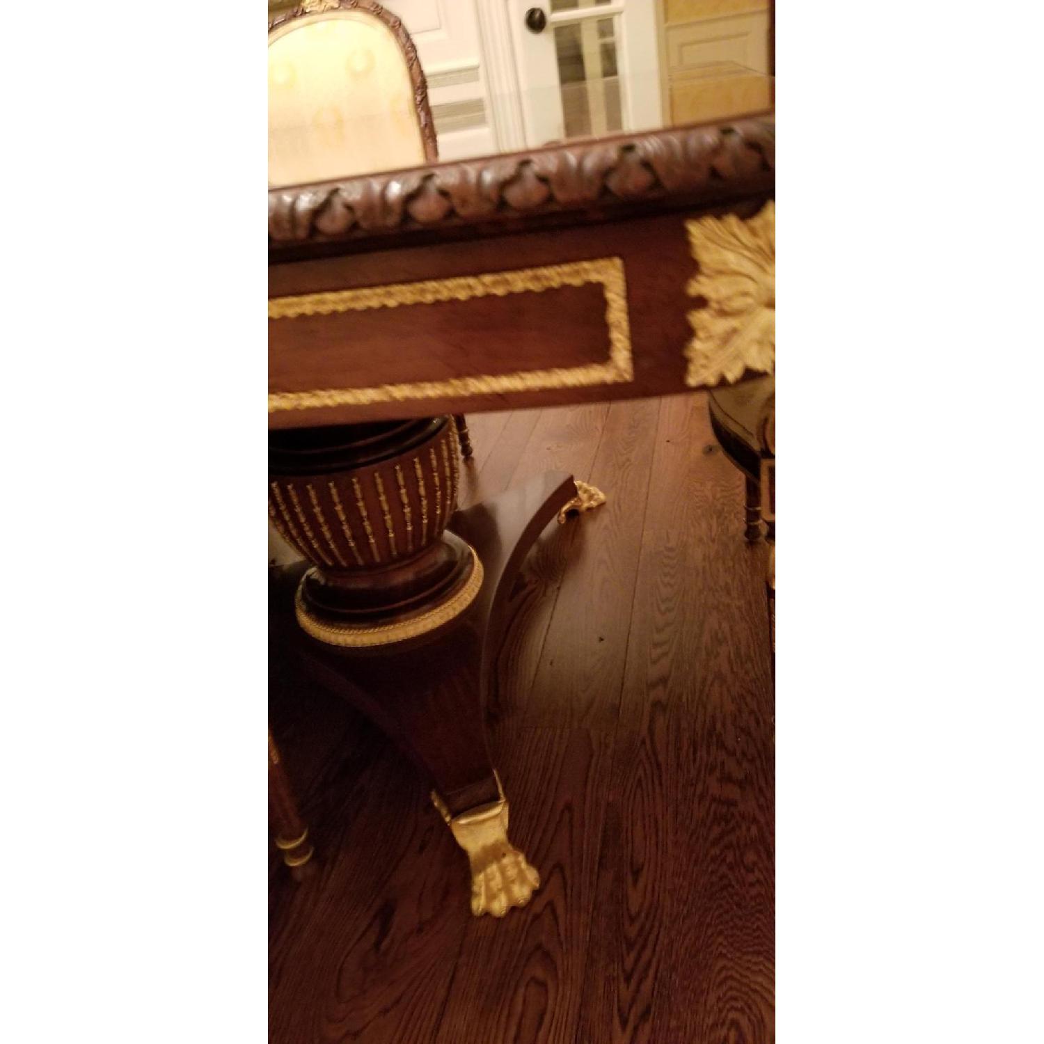 Girard-Emilia Traditional Mahogany Dining Table w/ 8 Chairs - image-2