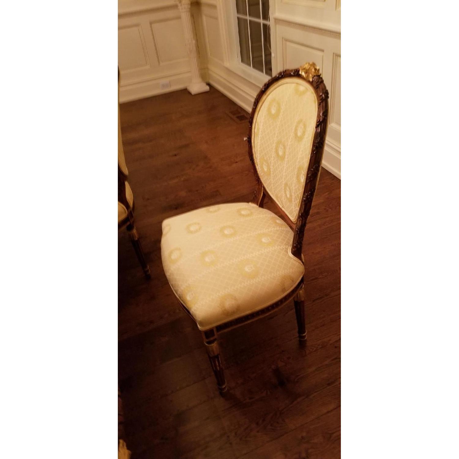 Girard-Emilia Traditional Mahogany Dining Table w/ 8 Chairs - image-7